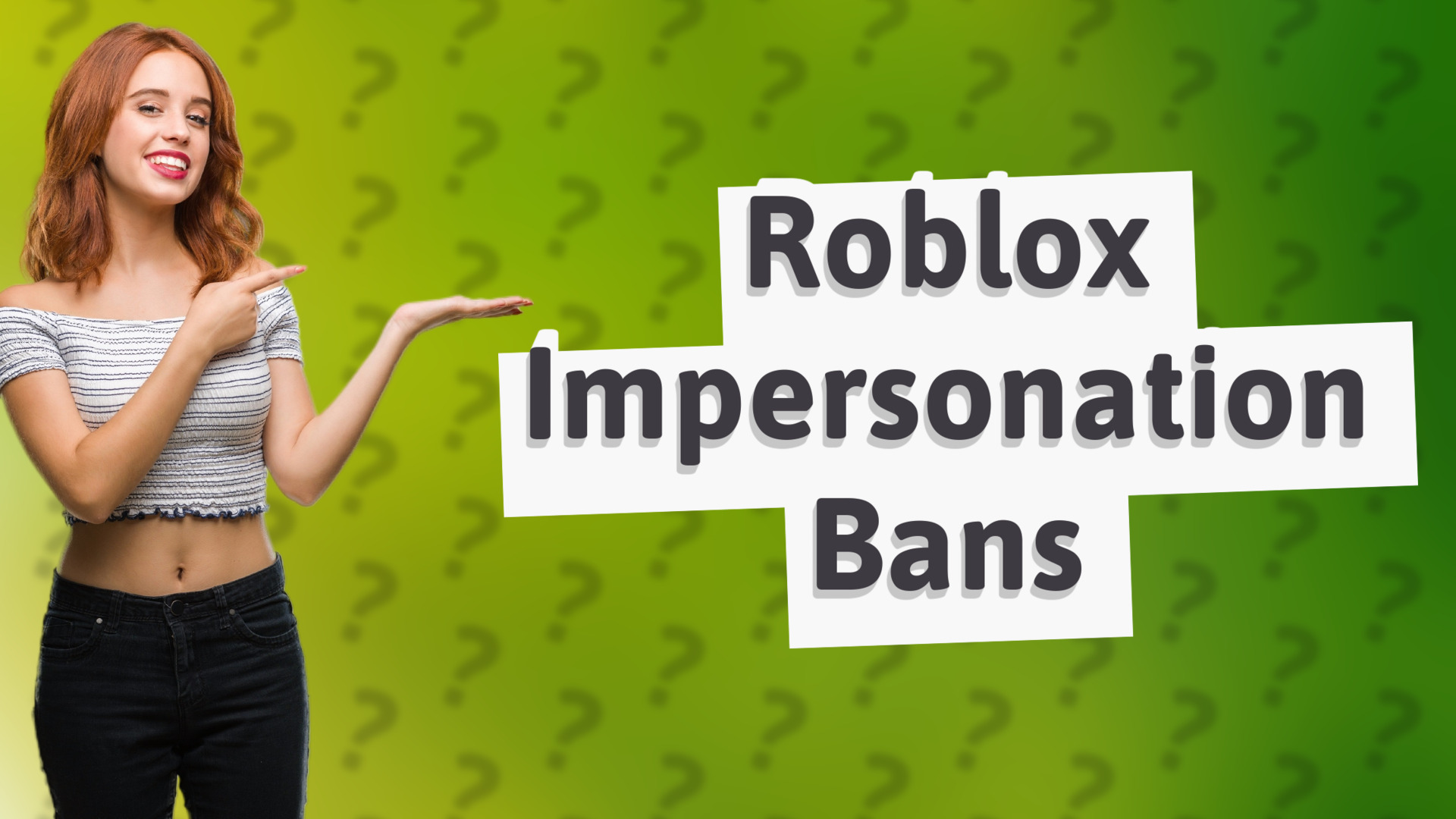 Roblox Impersonation Bans