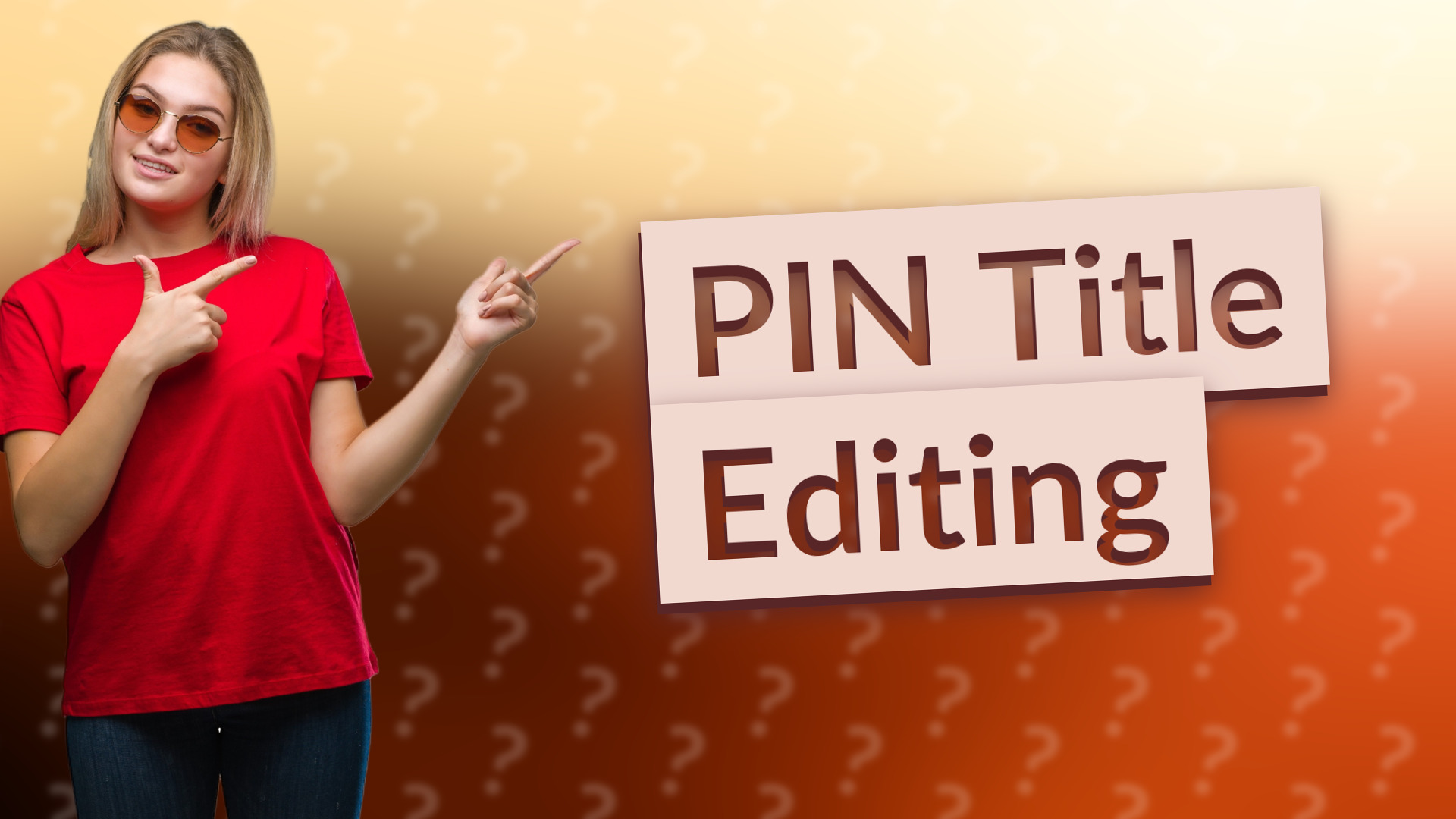 PIN Title Editing
