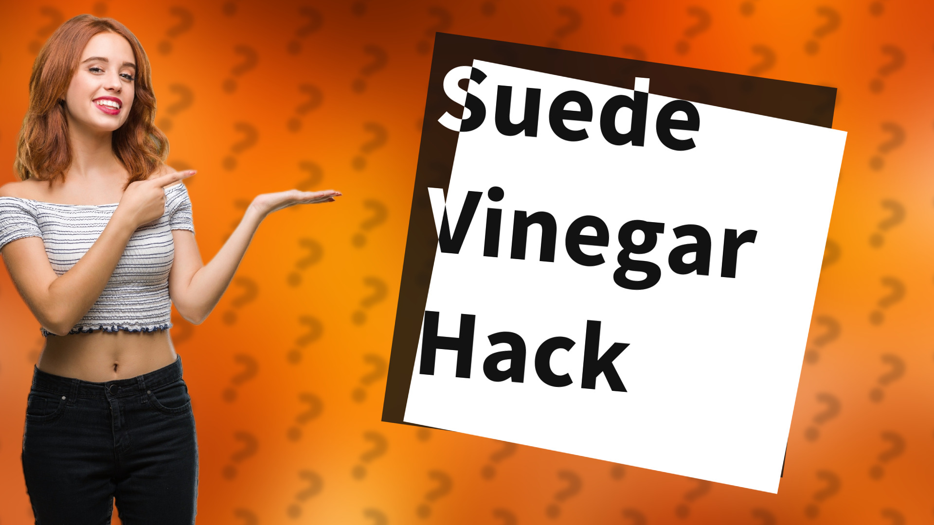 Suede Vinegar Hack