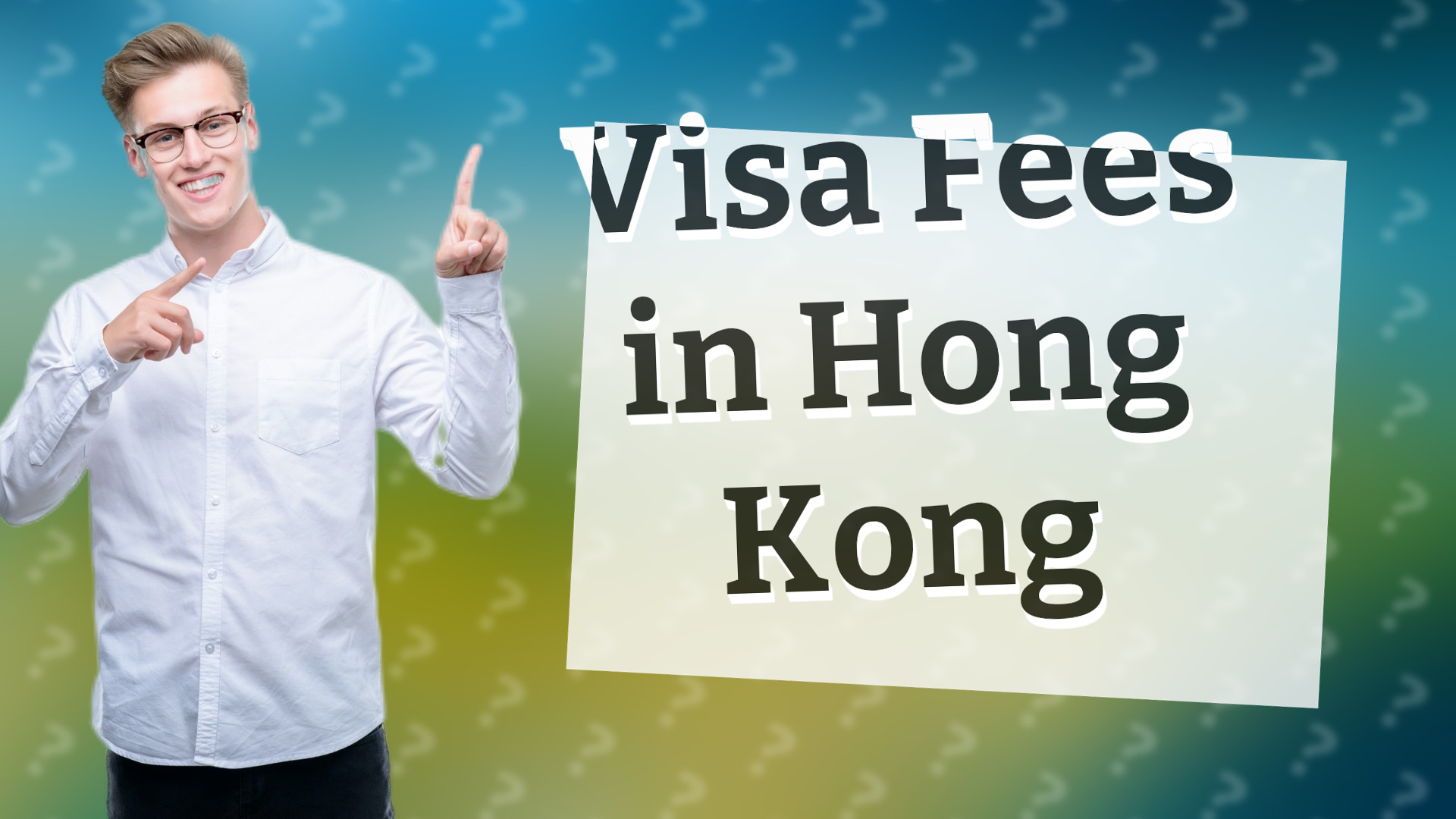 Visa Fees in Hong Kong