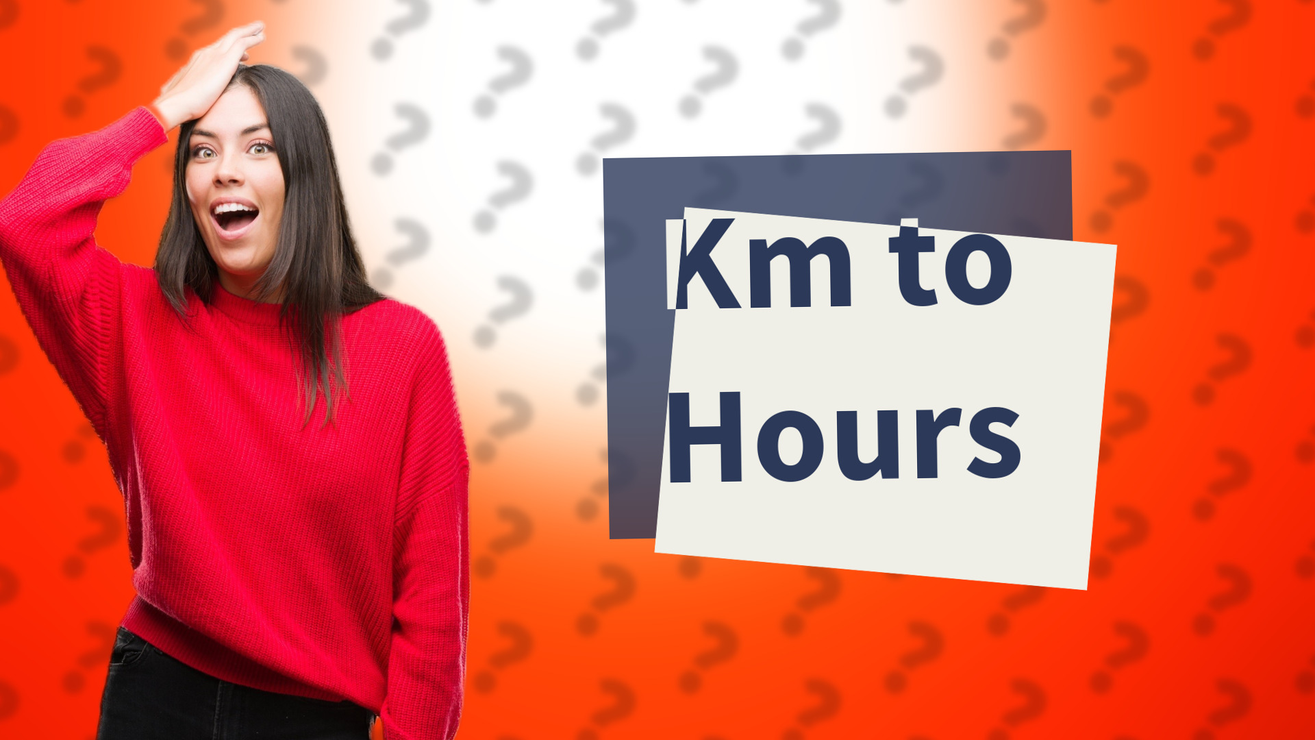 Km to Hours
