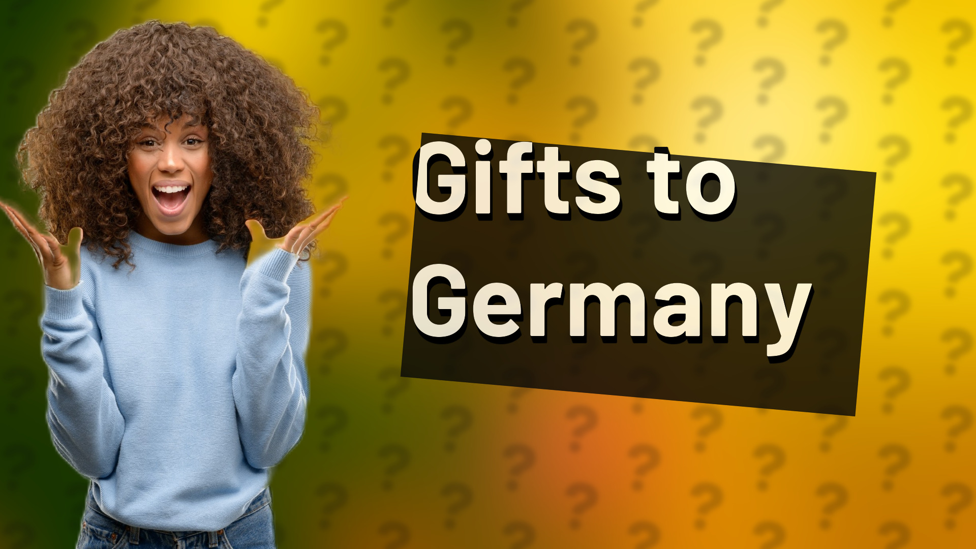 Gifts to Germany