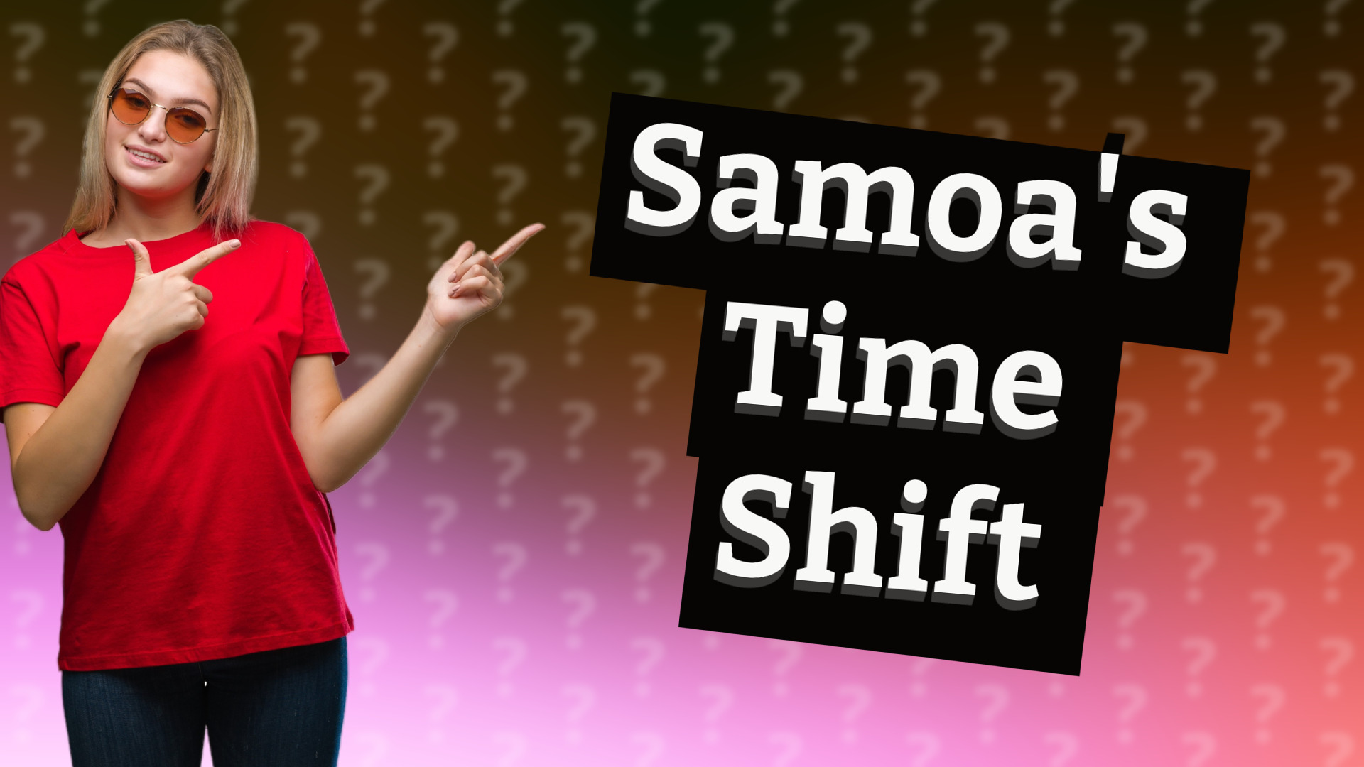 Samoa's Time Shift