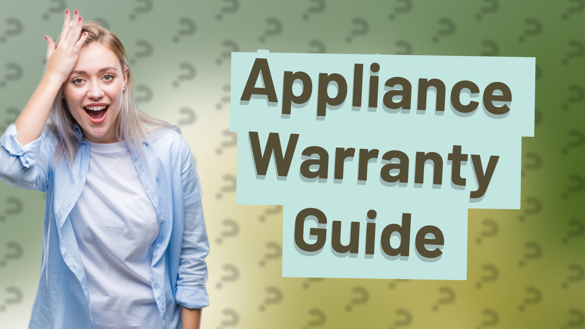 Appliance Warranty Guide