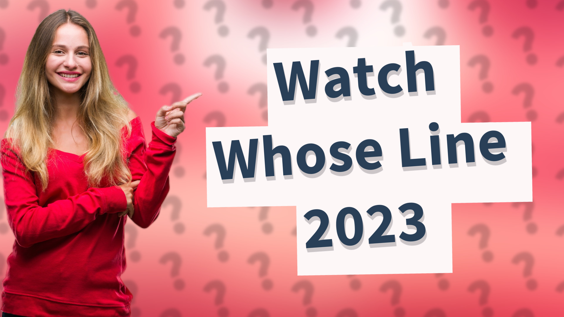 Watch Whose Line 2023