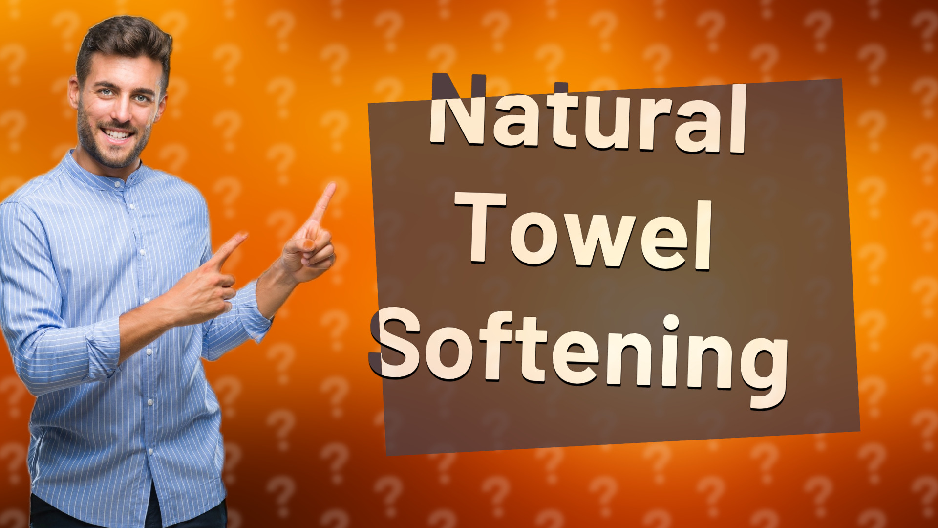 Natural Towel Softening