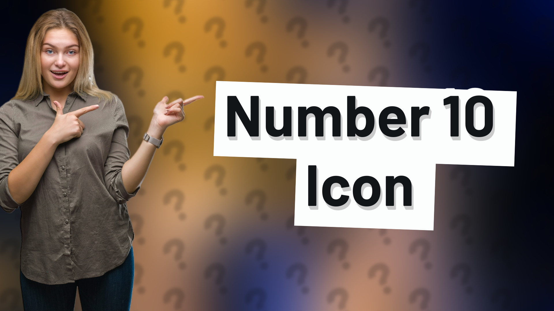 Number 10 Icon