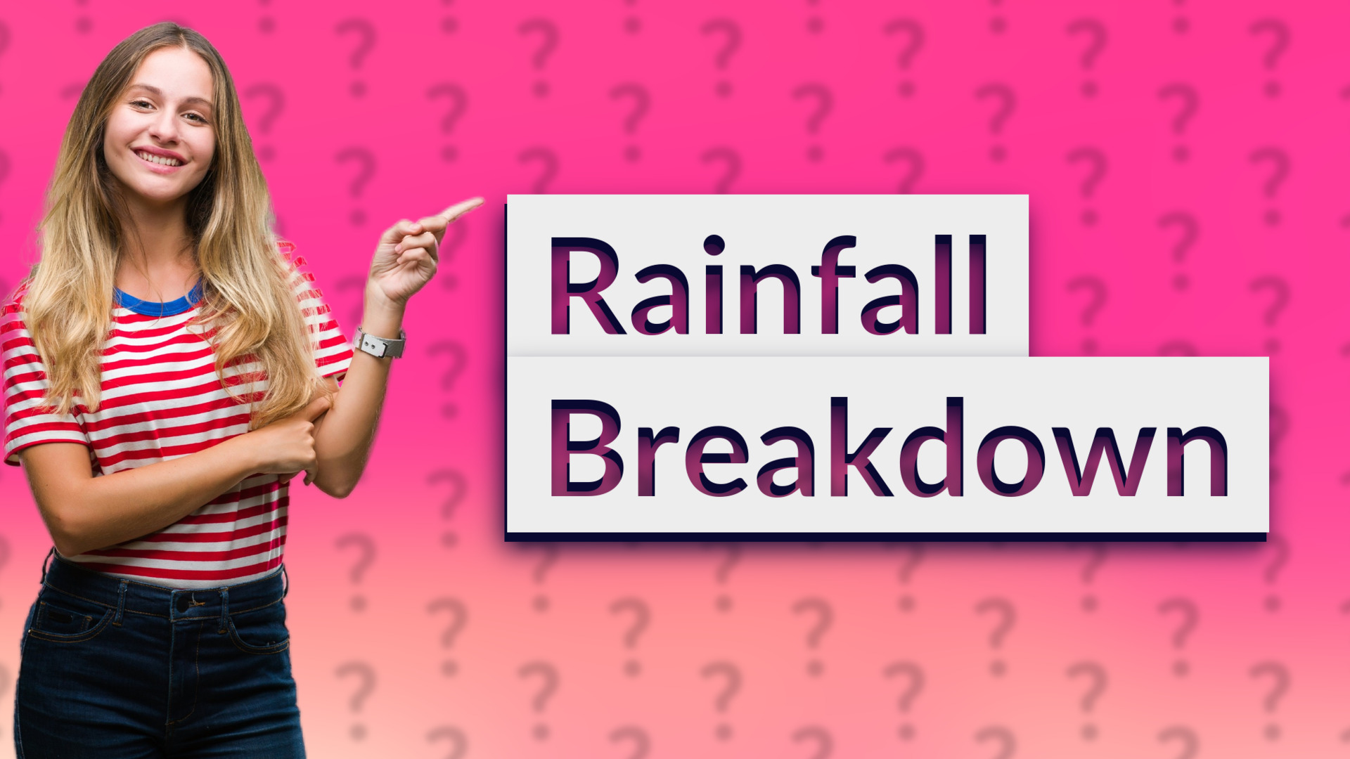 Rainfall Breakdown