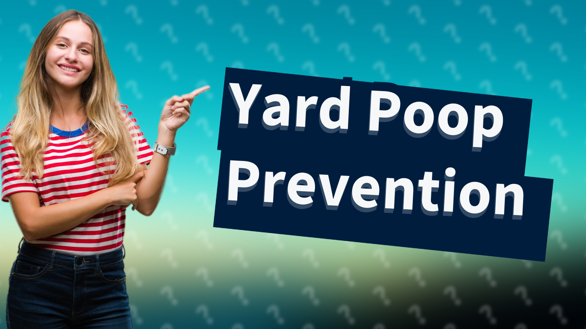 Yard Poop Prevention