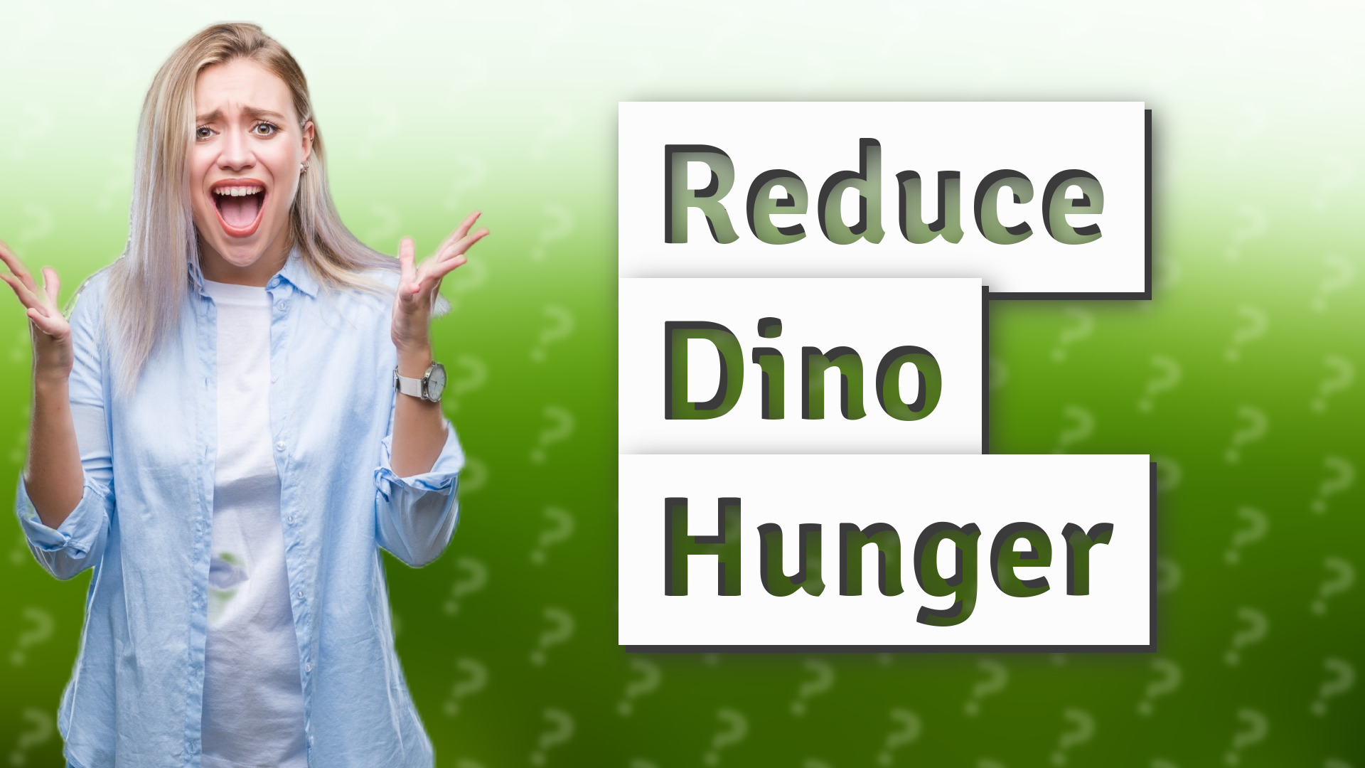 Reduce Dino Hunger