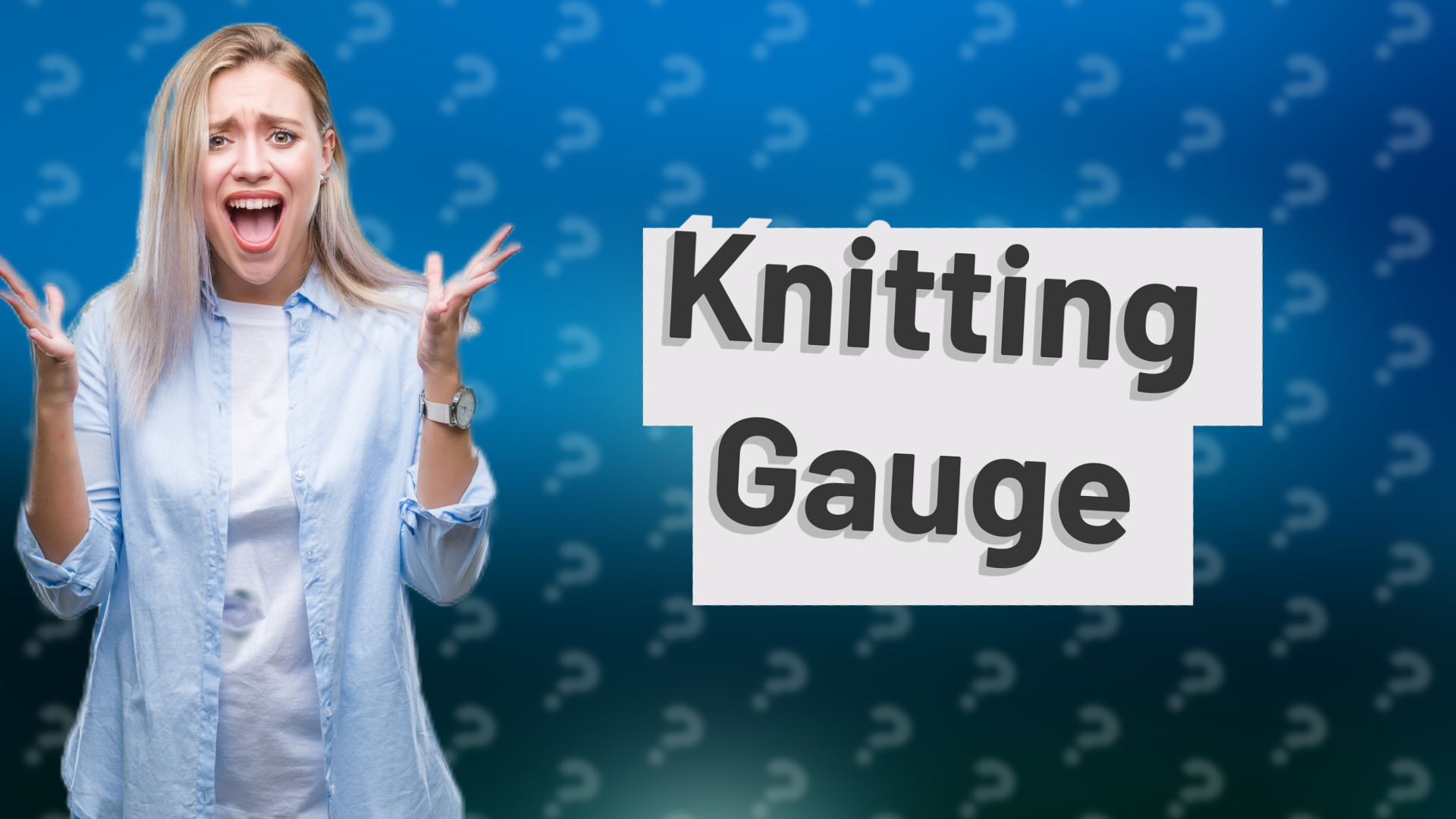 Knitting Gauge