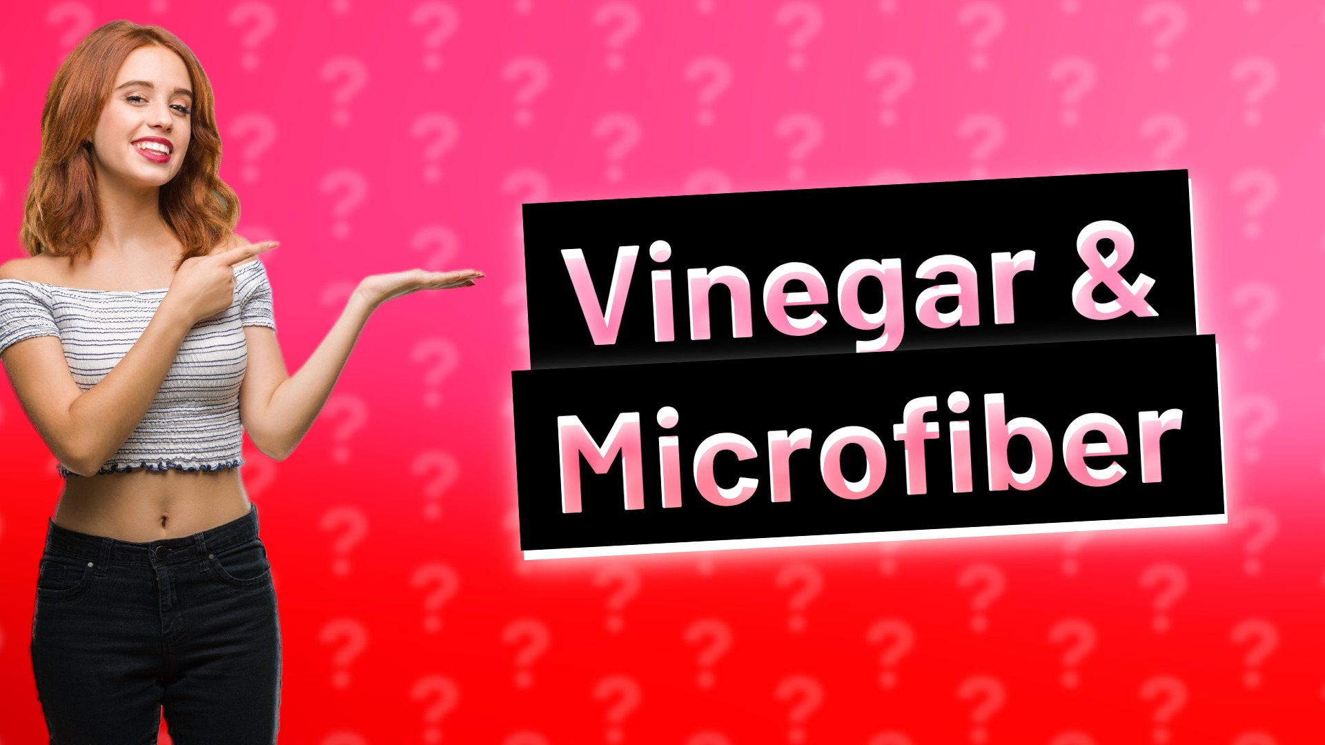 Vinegar & Microfiber