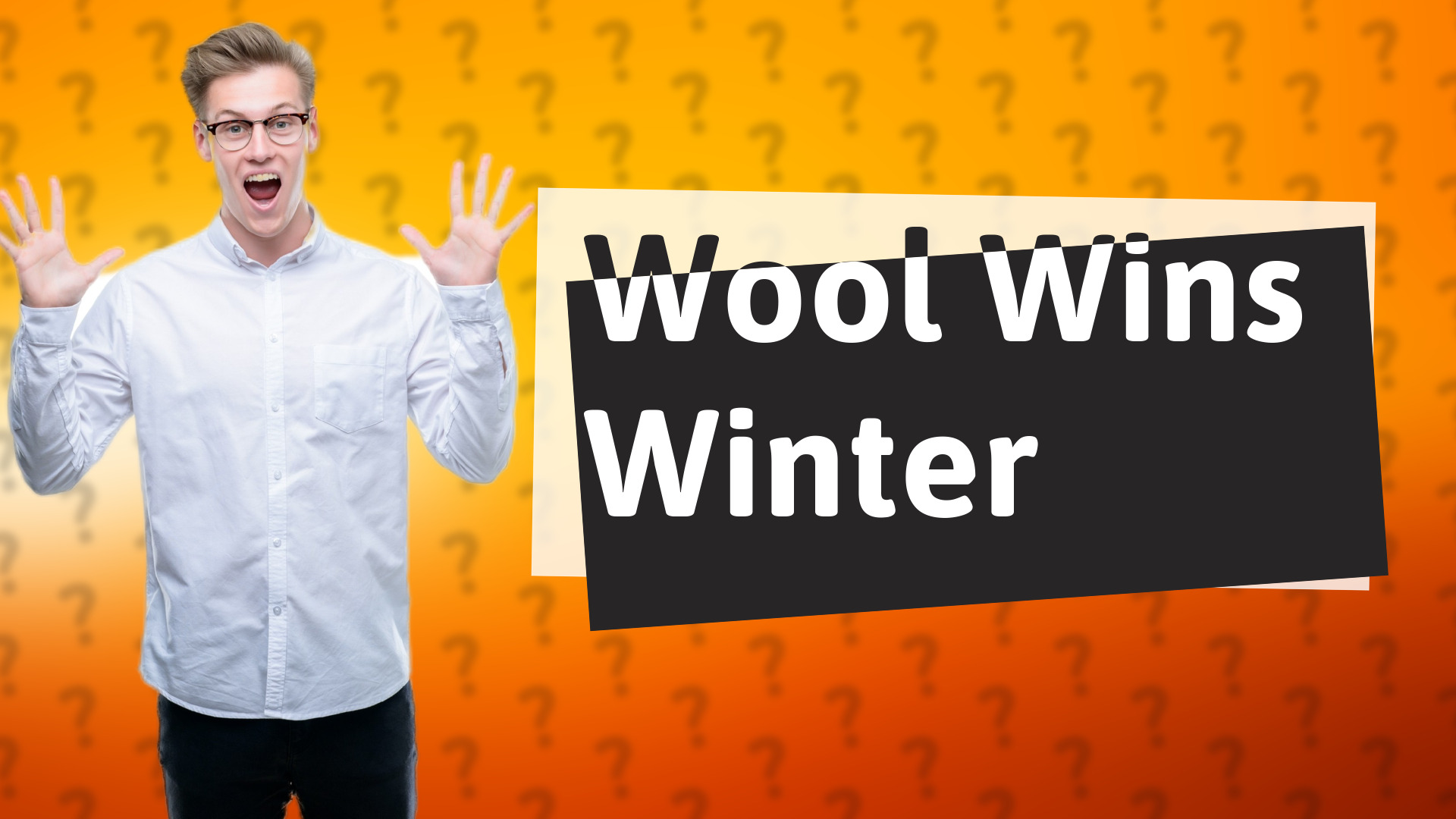 Wool Wins Winter