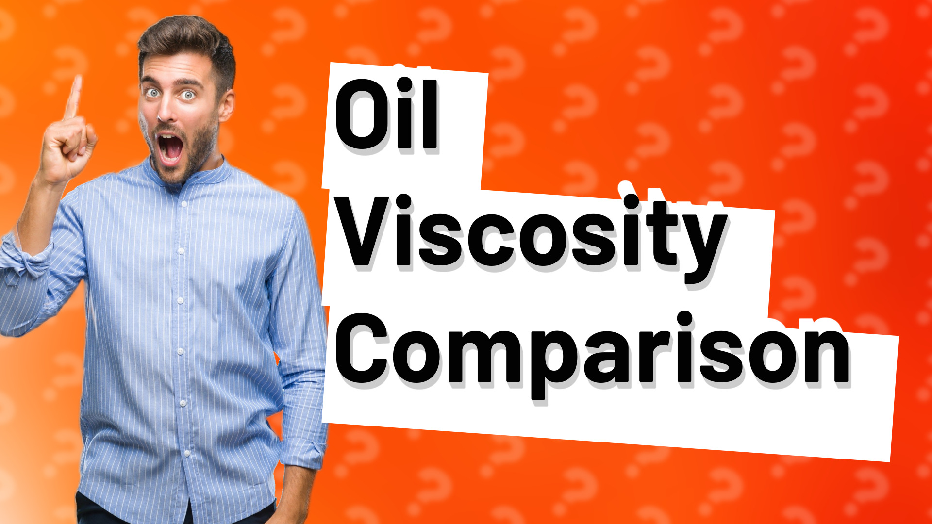 Oil Viscosity Comparison