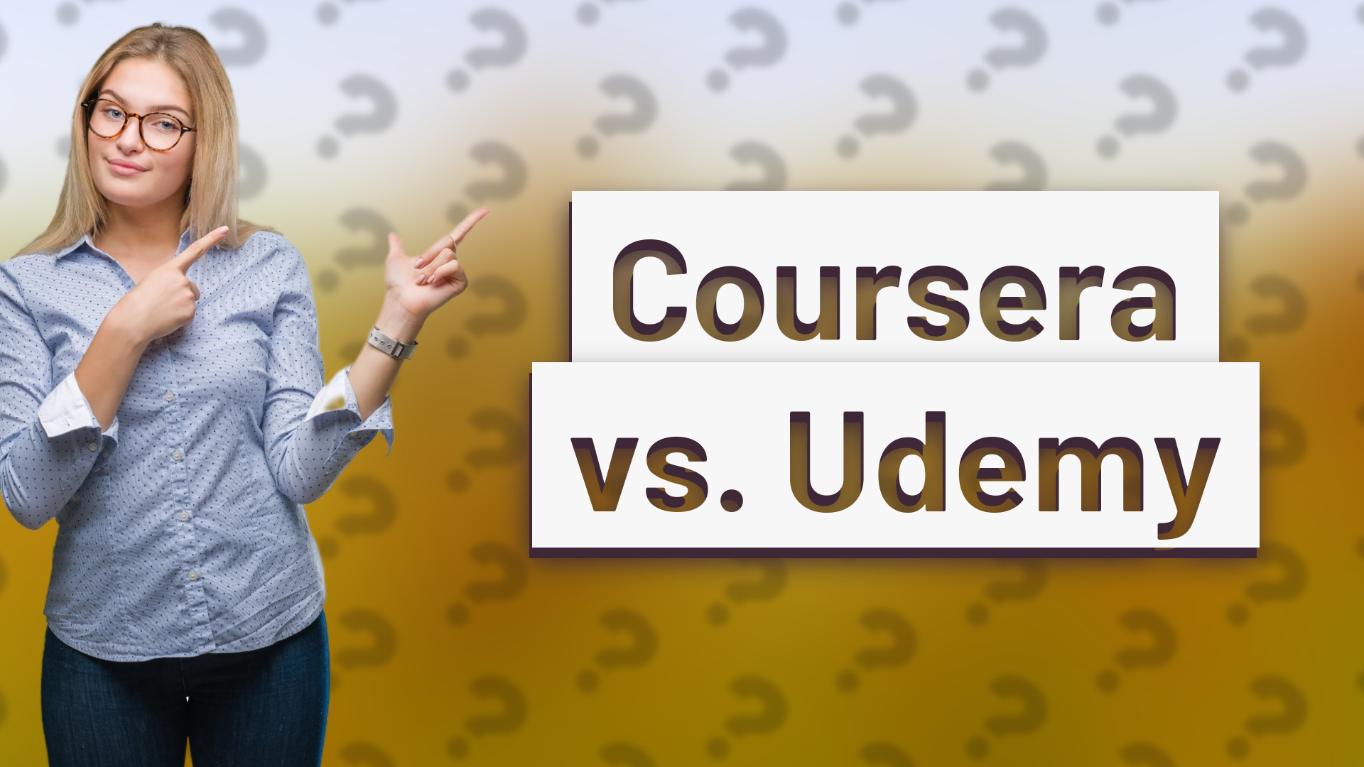 Coursera vs. Udemy