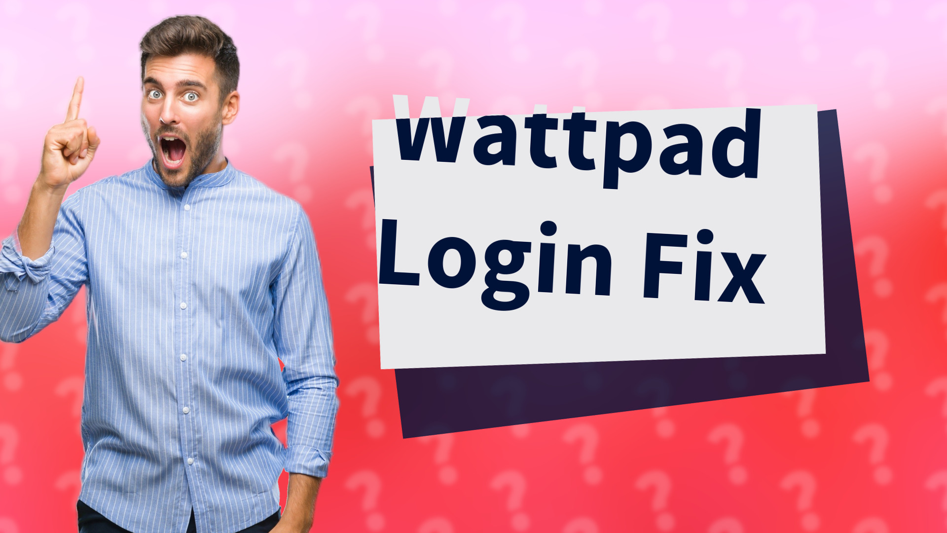 Wattpad Login Fix