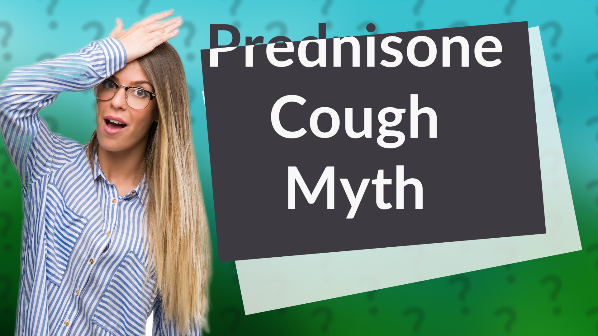 Prednisone Cough Myth