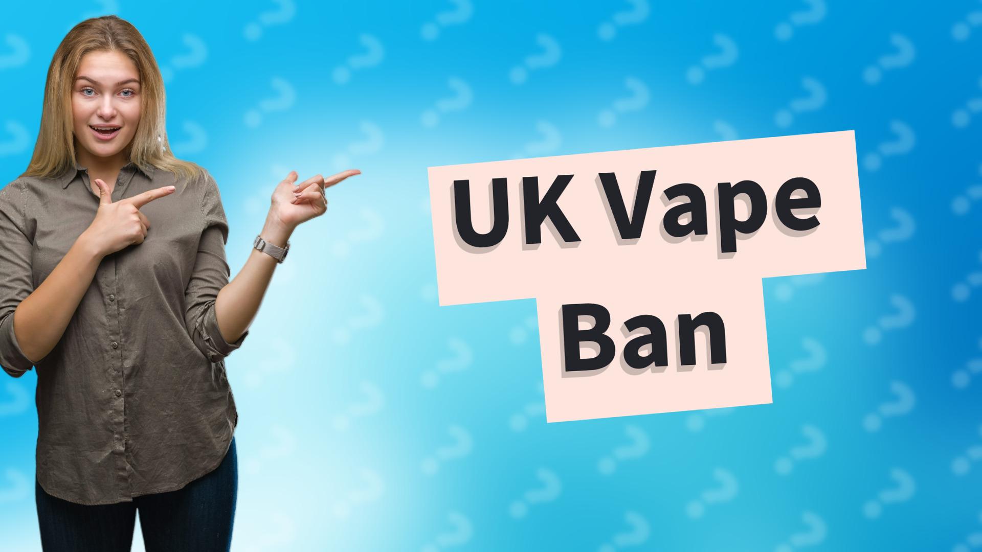 UK Vape Ban