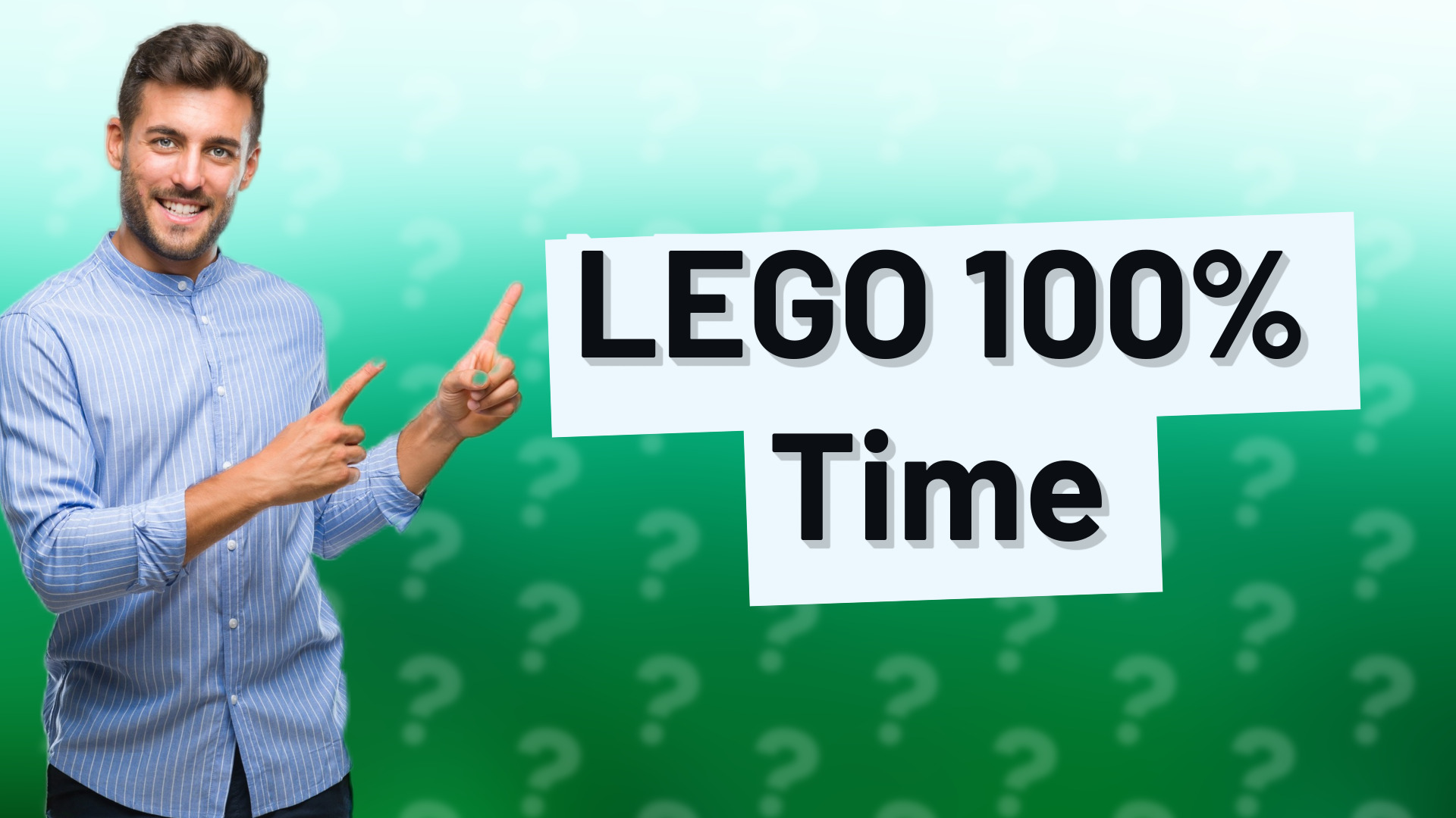 LEGO 100% Time