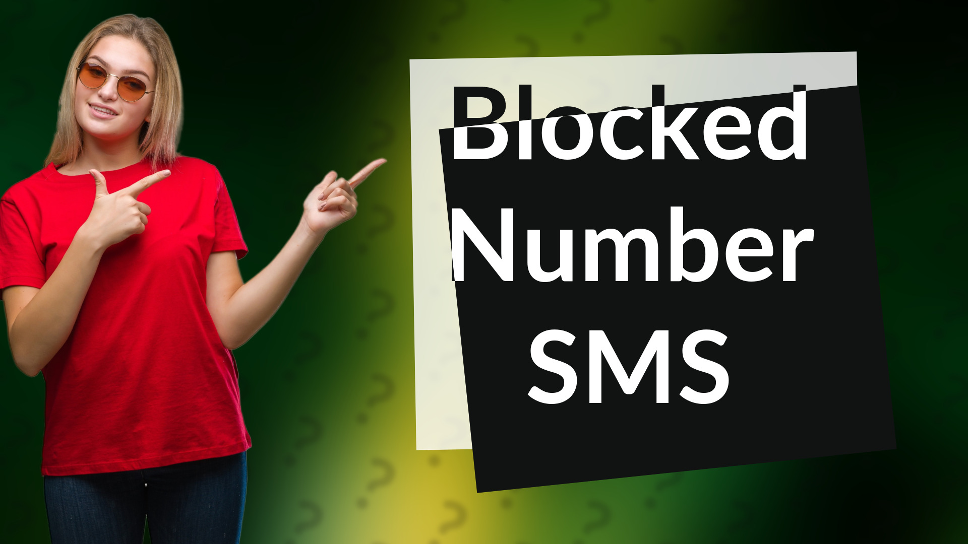 Blocked Number SMS