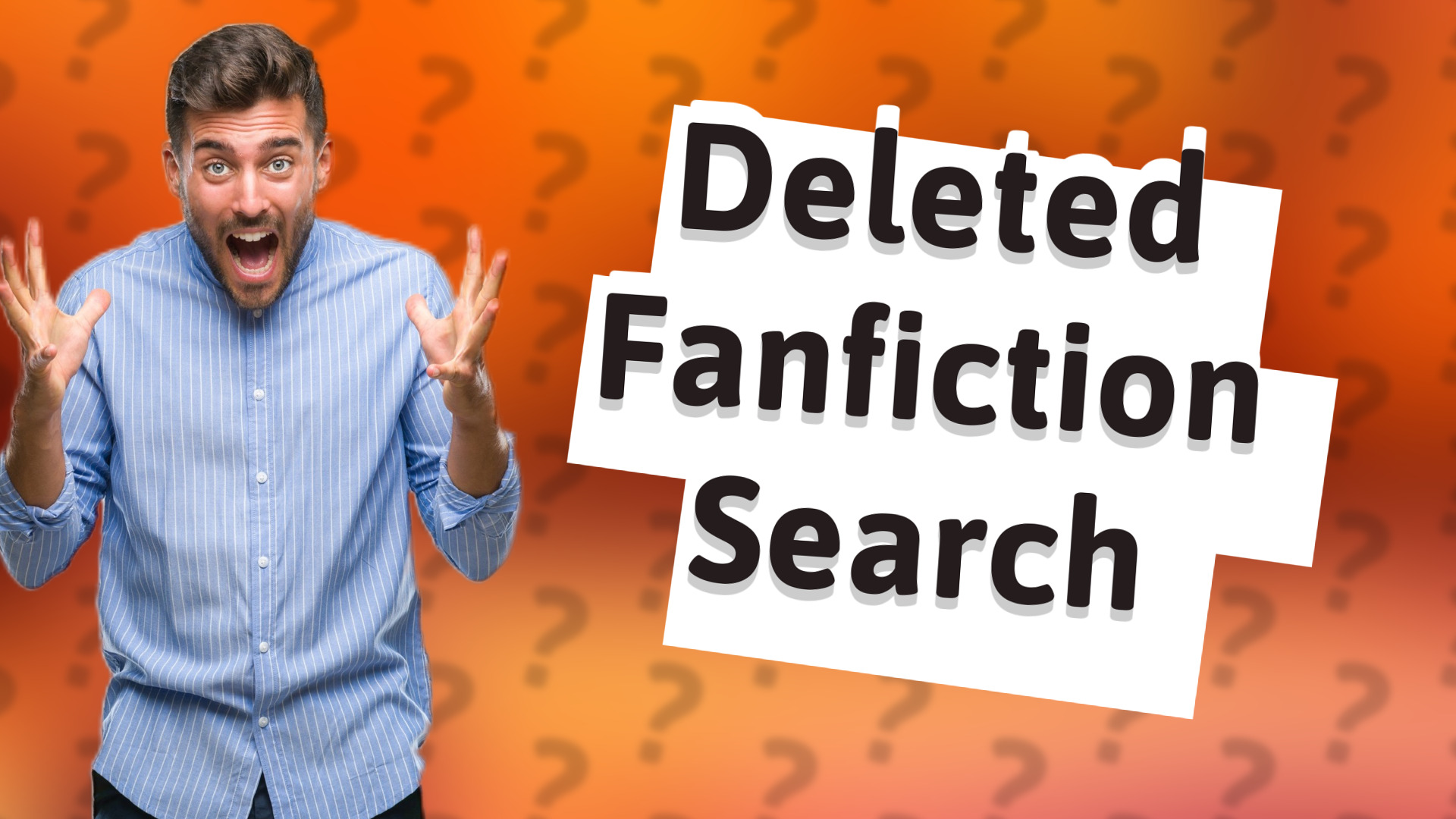 Deleted Fanfiction Search