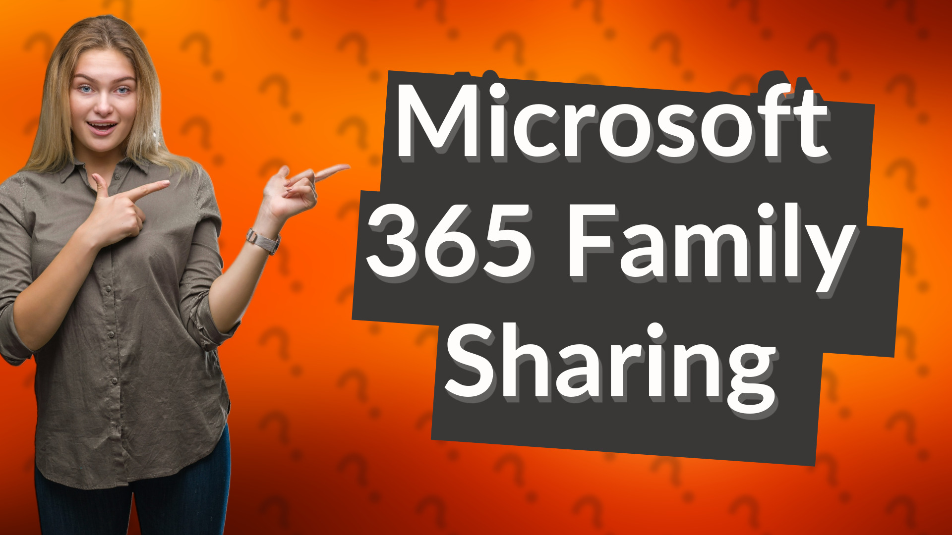 Microsoft 365 Family Sharing