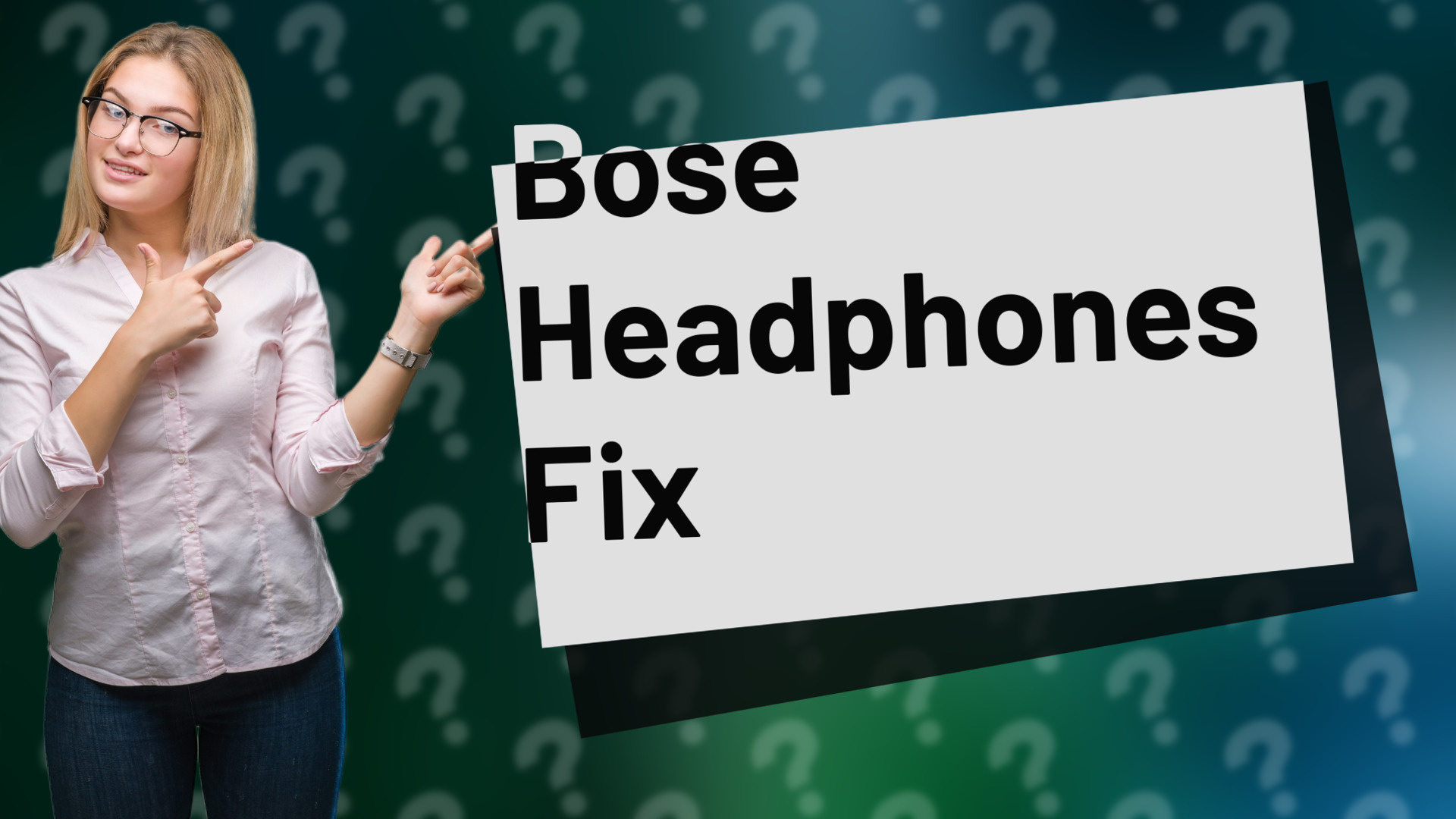 Bose Headphones Fix