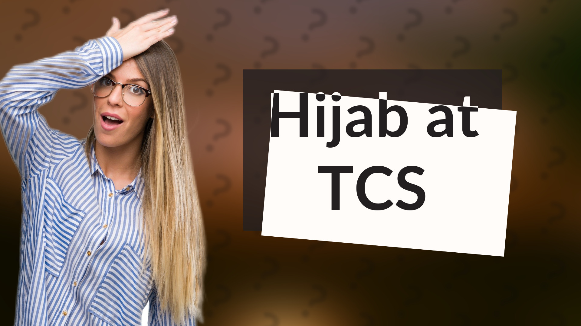 Hijab at TCS