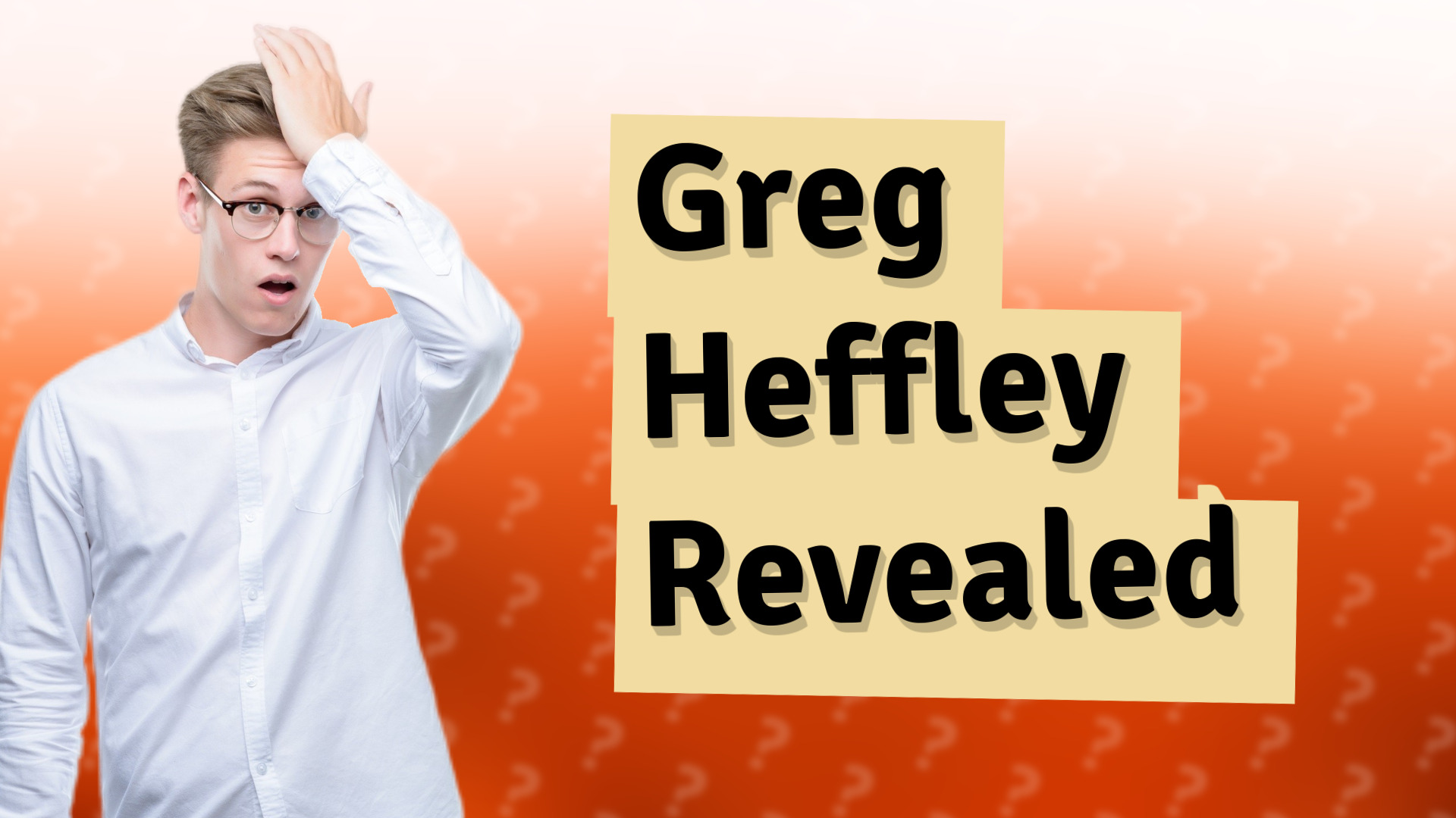 Greg Heffley Revealed