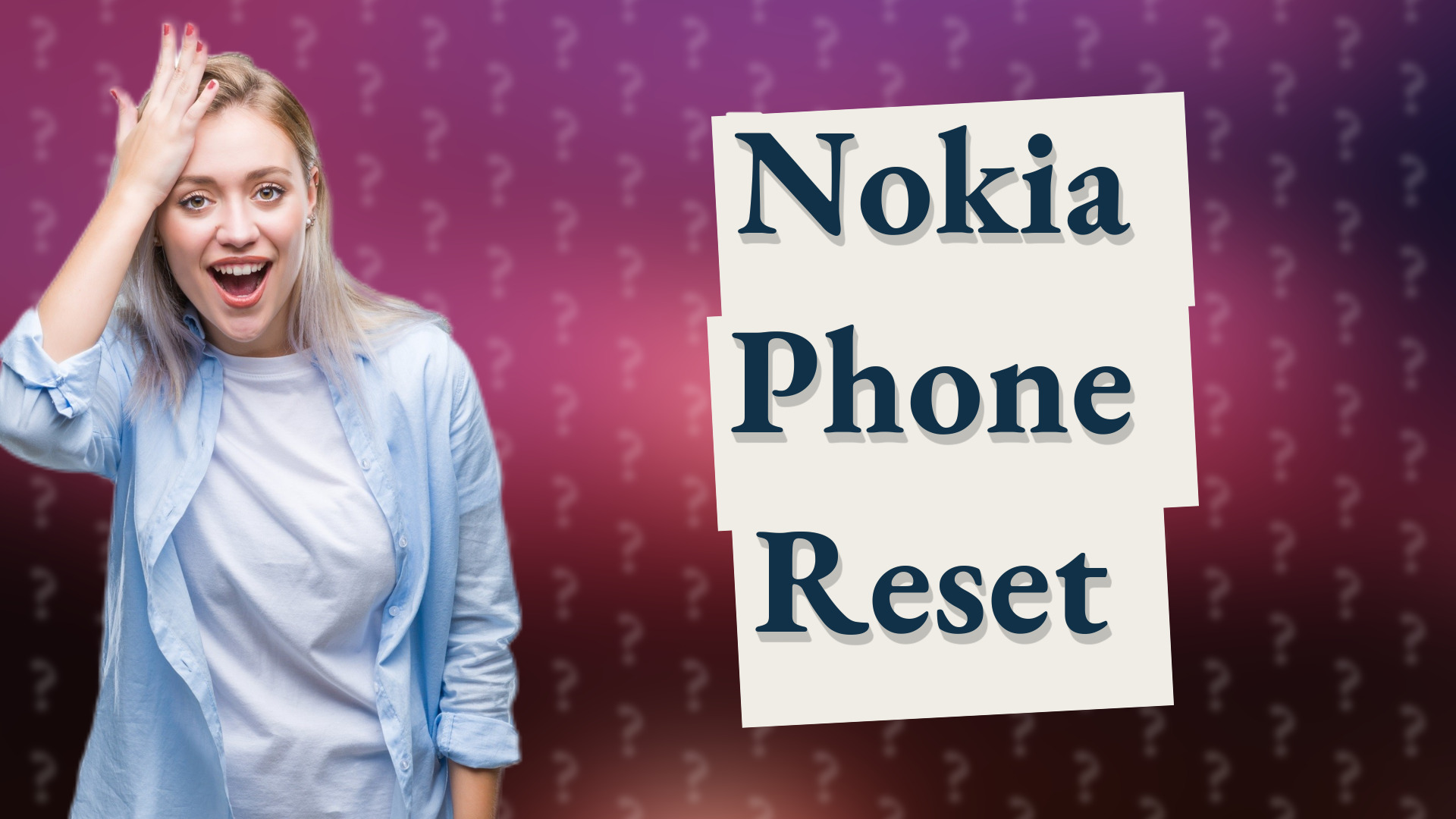 Nokia Phone Reset