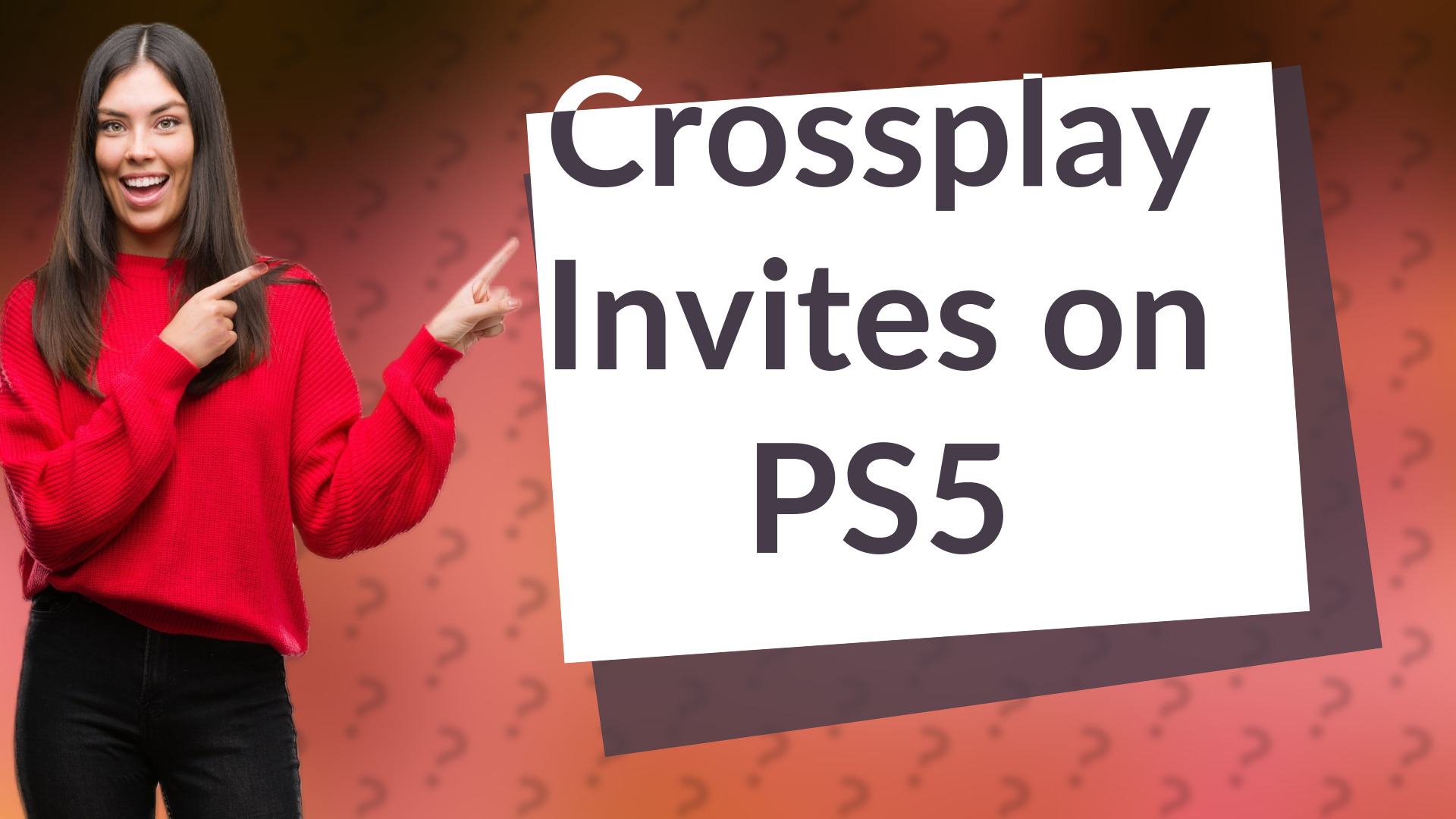 Crossplay Invites on PS5