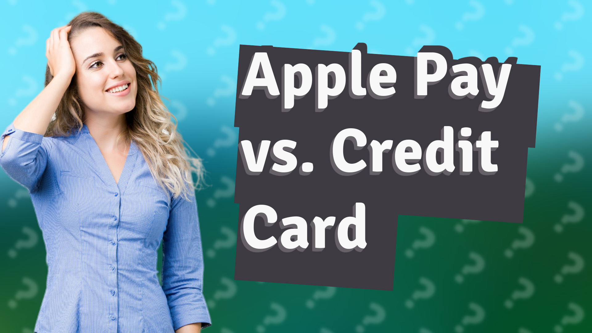 Apple Pay vs. Credit Card