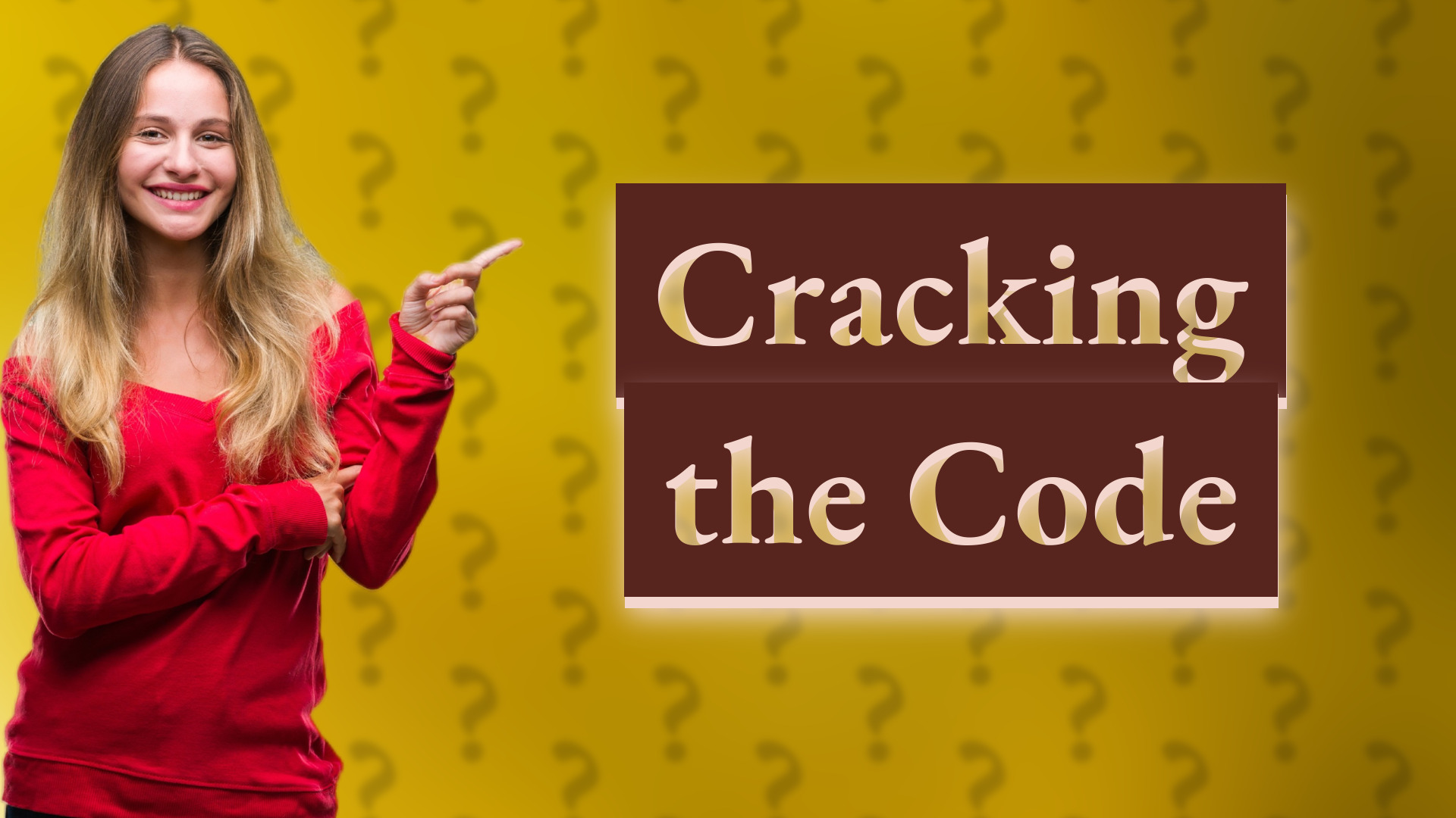Cracking the Code