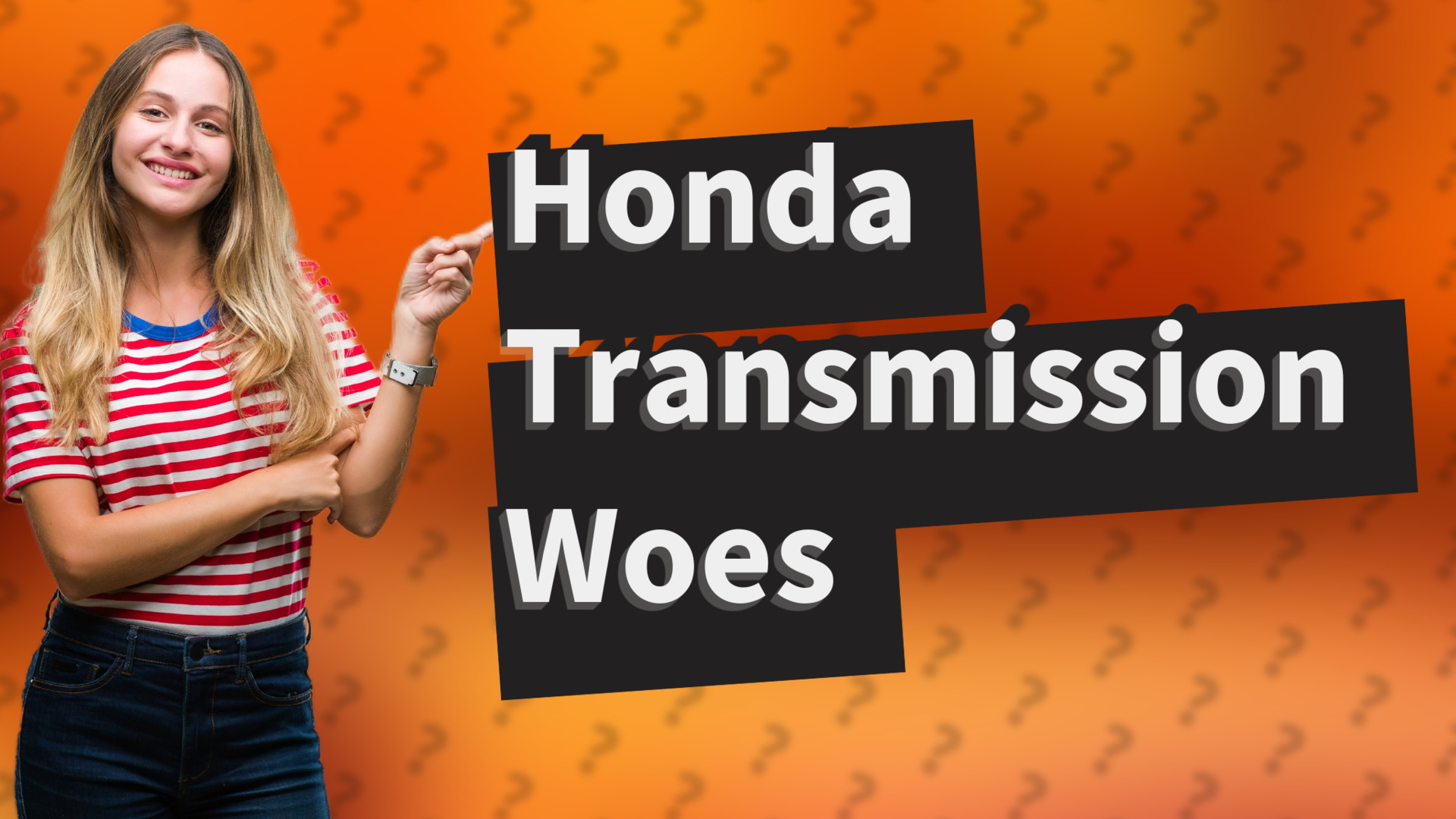 Honda Transmission Woes