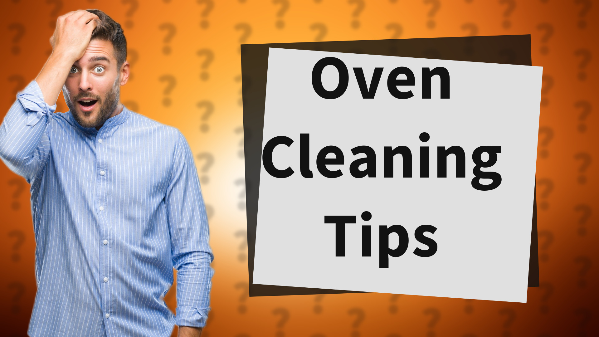 Oven Cleaning Tips
