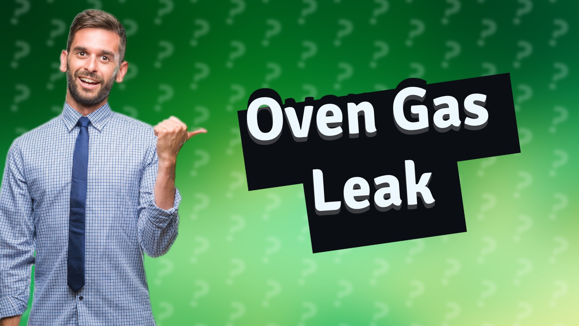 Oven Gas Leak