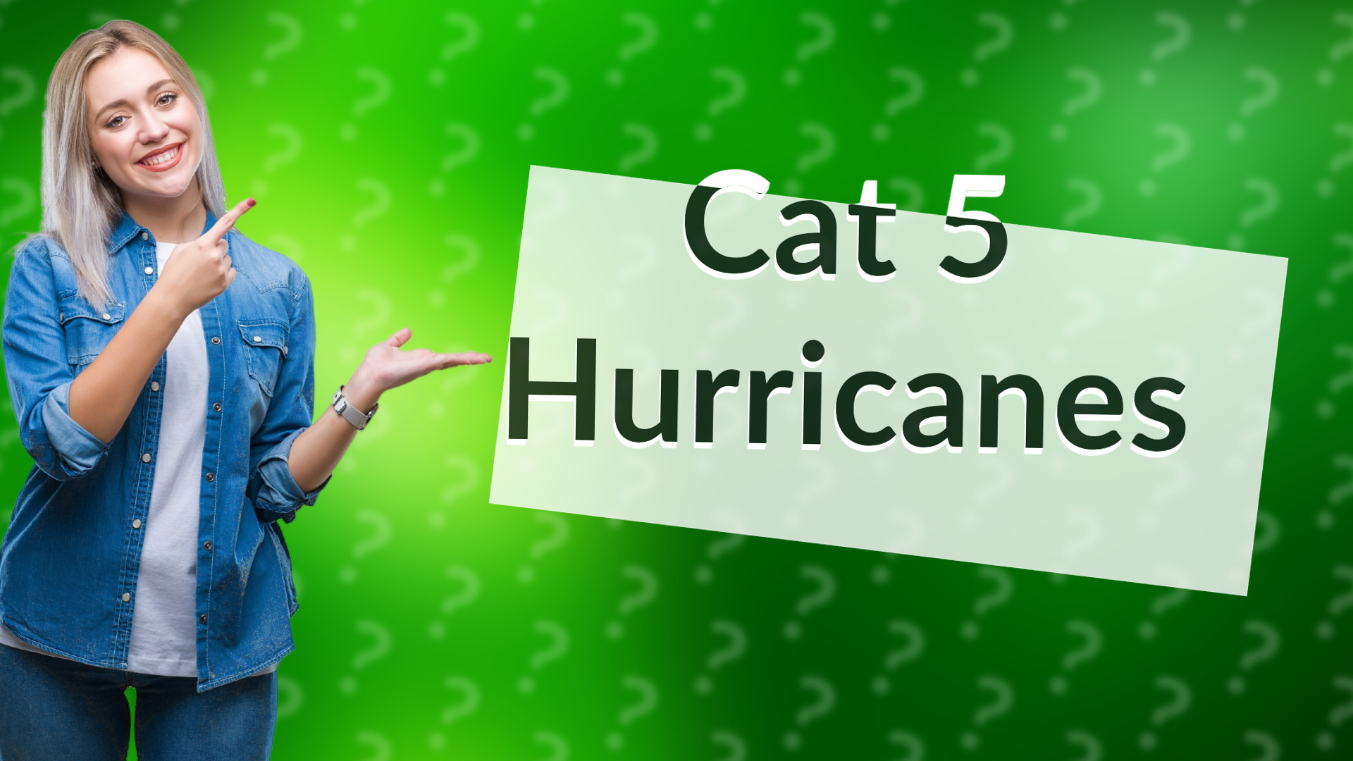 Cat 5 Hurricanes