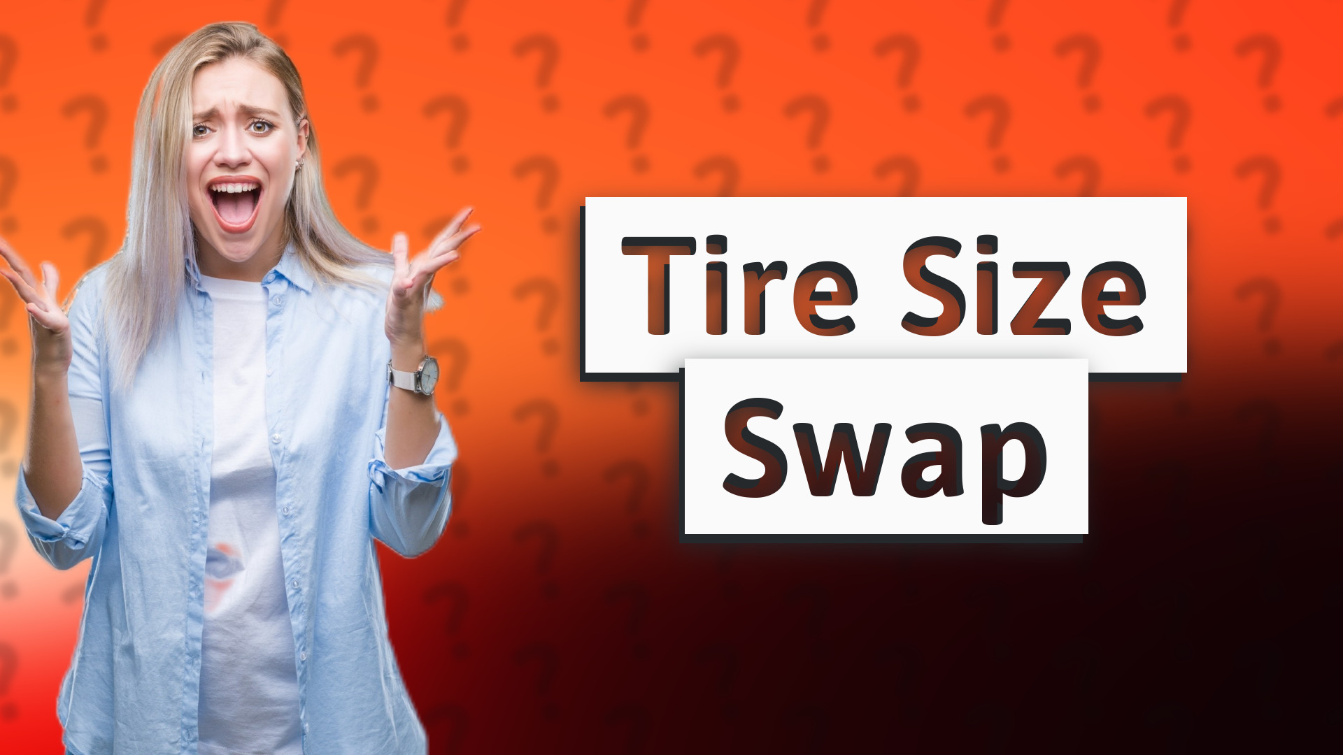 Tire Size Swap