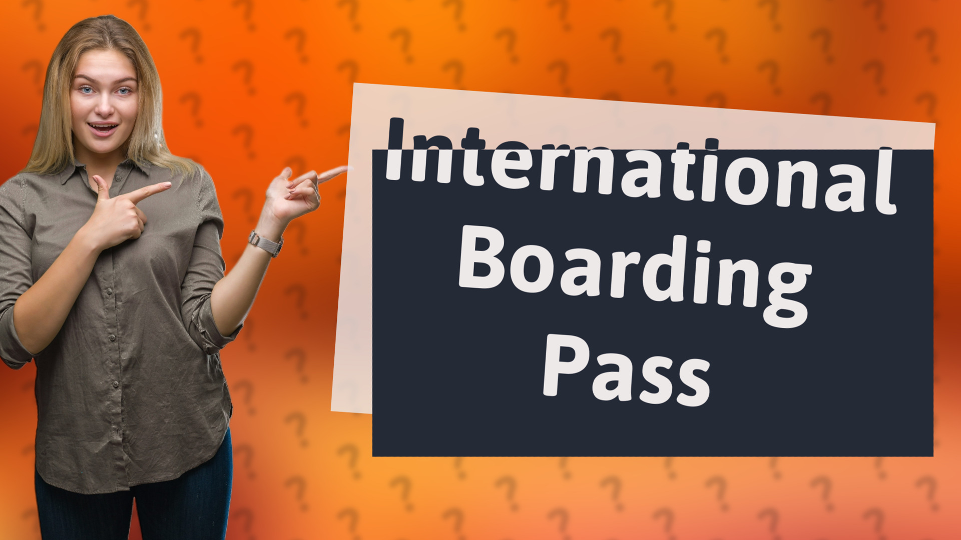 International Boarding Pass