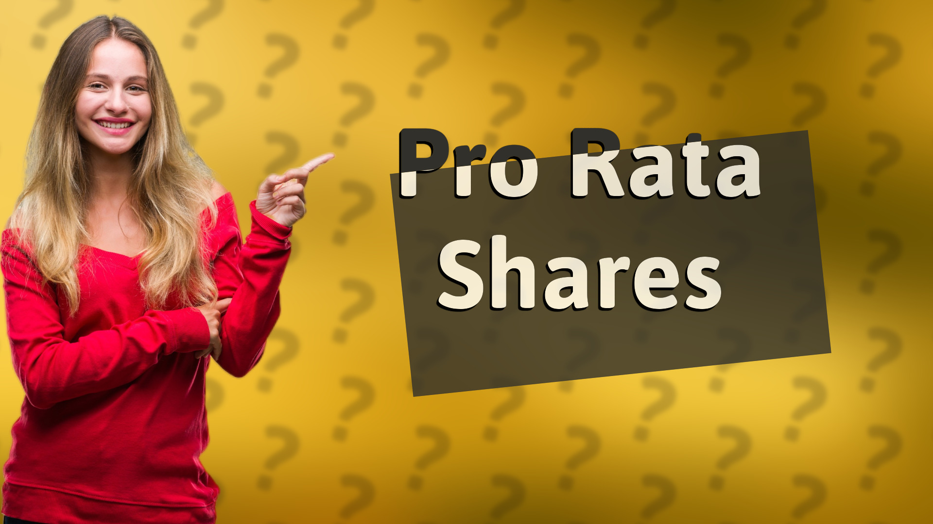 Pro Rata Shares