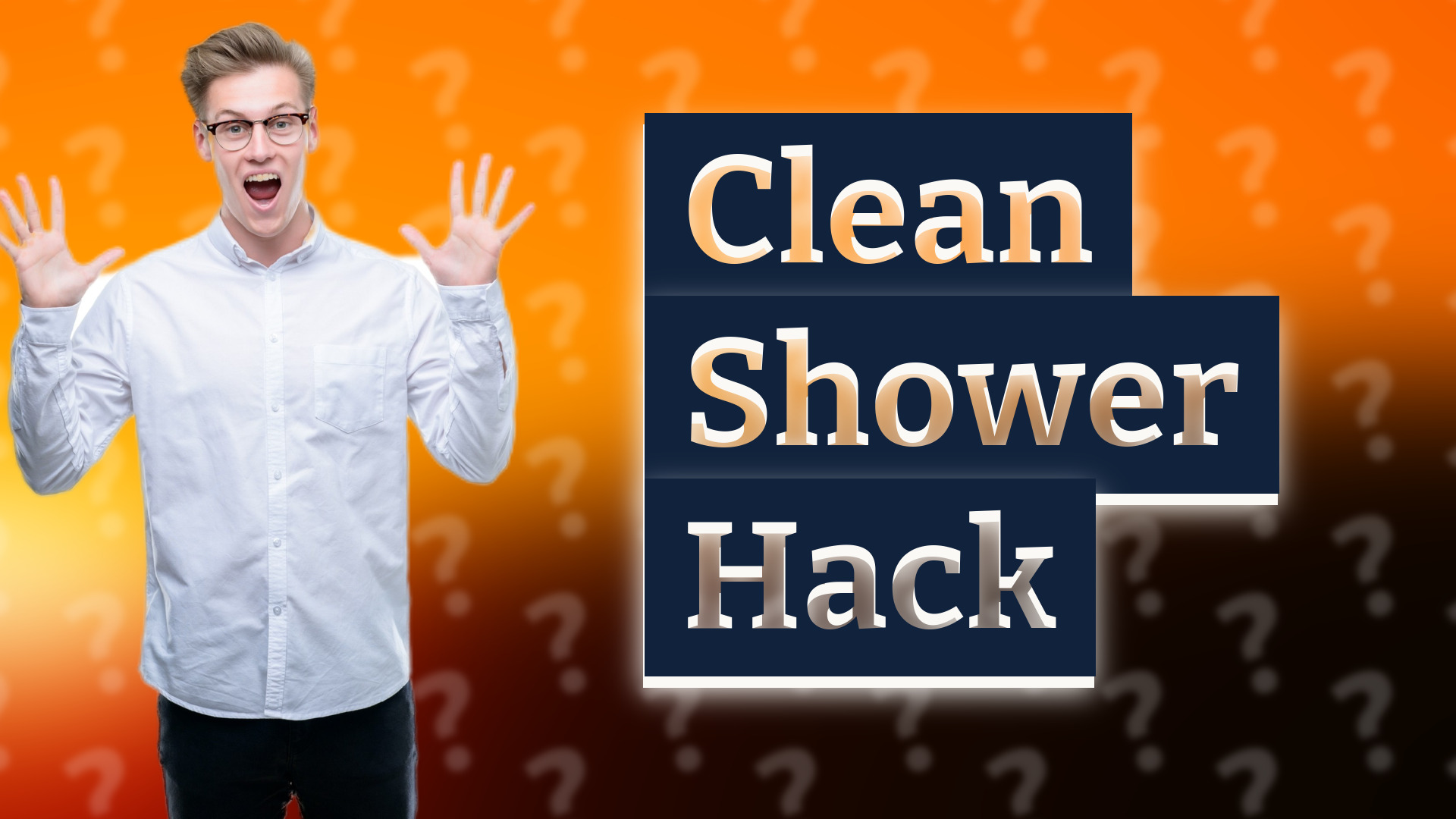 Clean Shower Hack