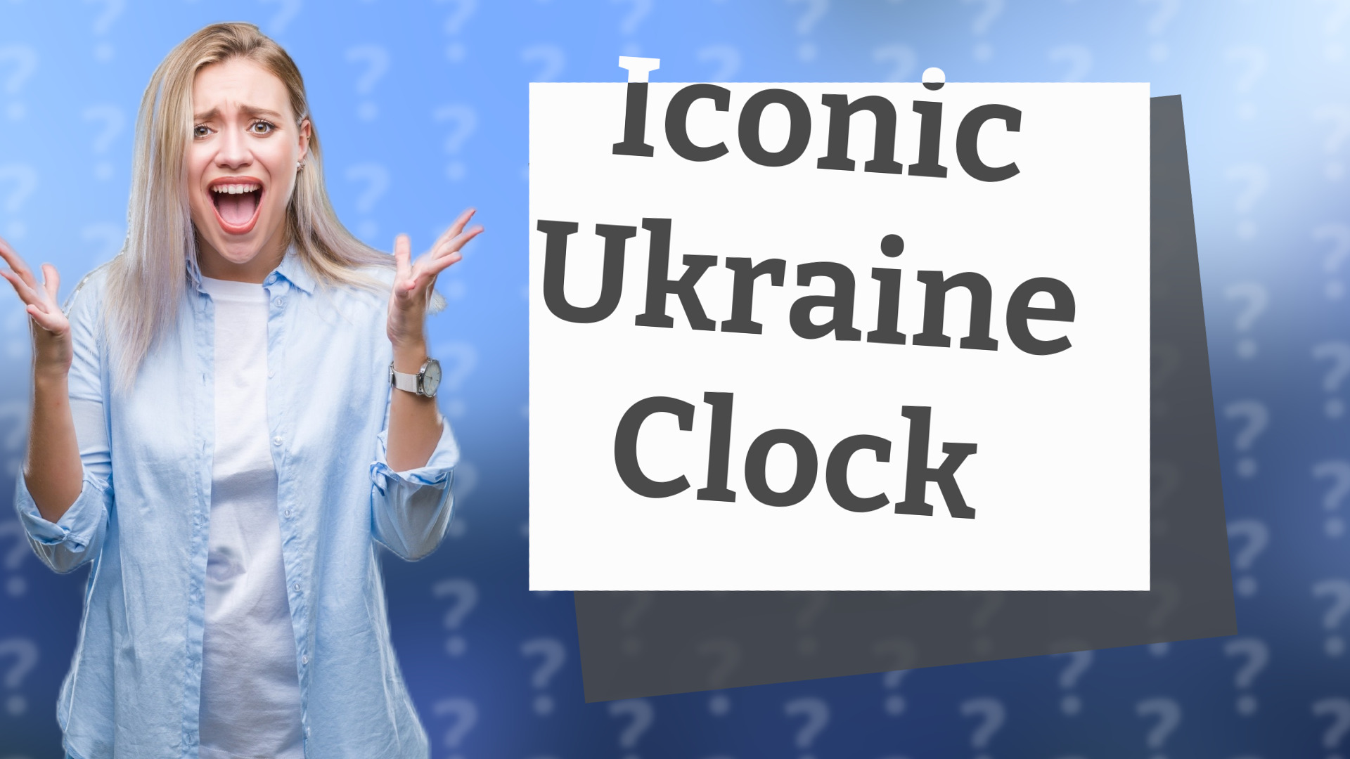 Iconic Ukraine Clock