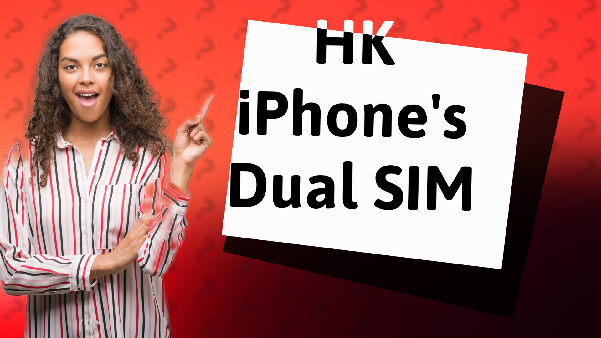HK iPhone's Dual SIM