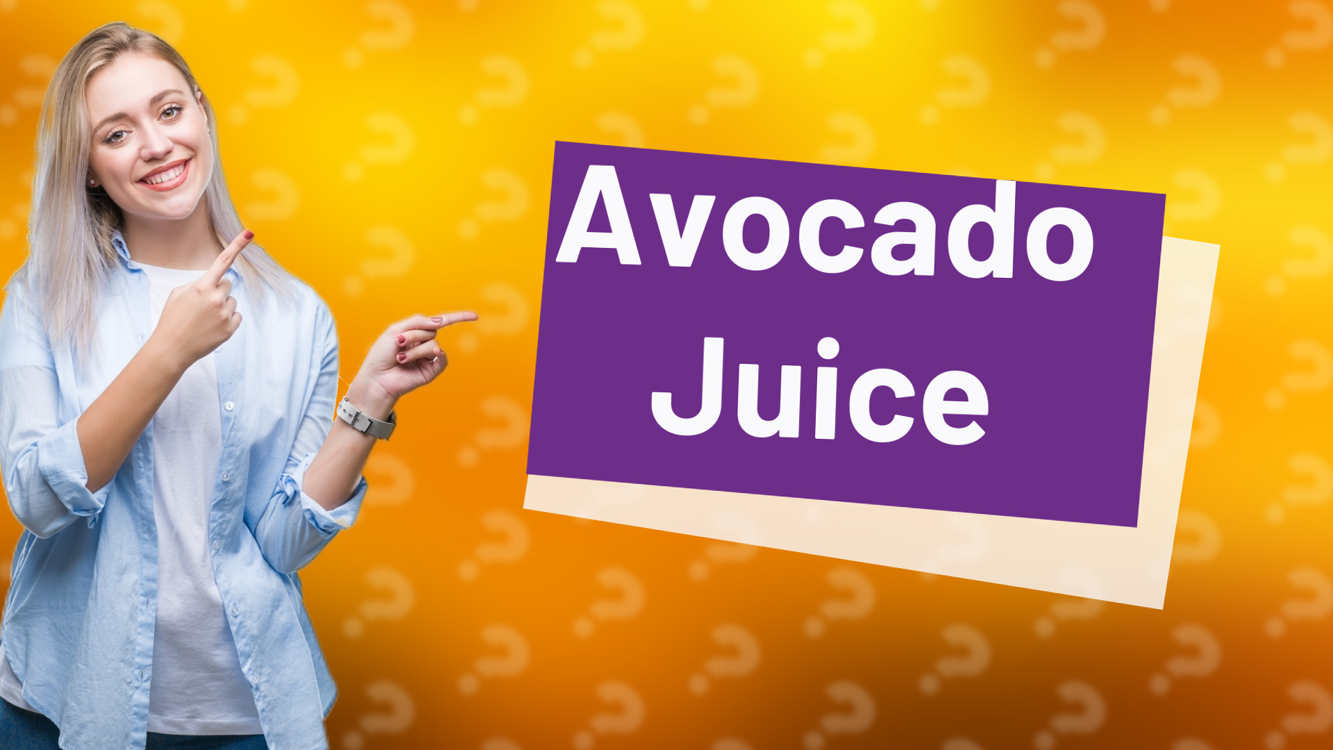 Avocado Juice