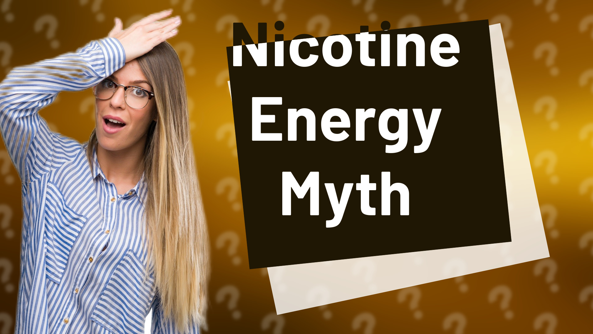 Nicotine Energy Myth