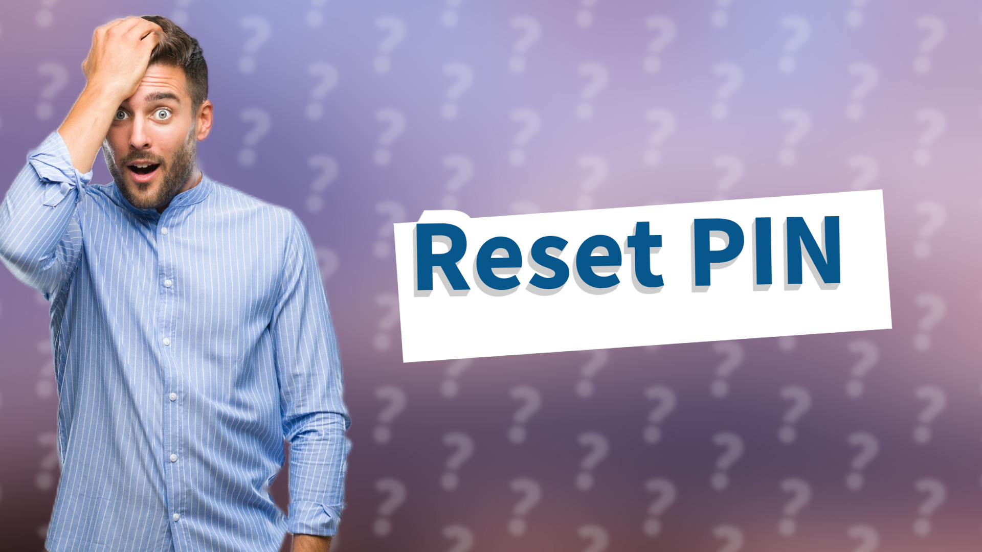 Reset PIN