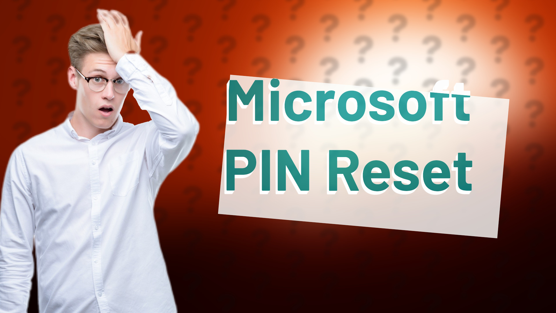 Microsoft PIN Reset