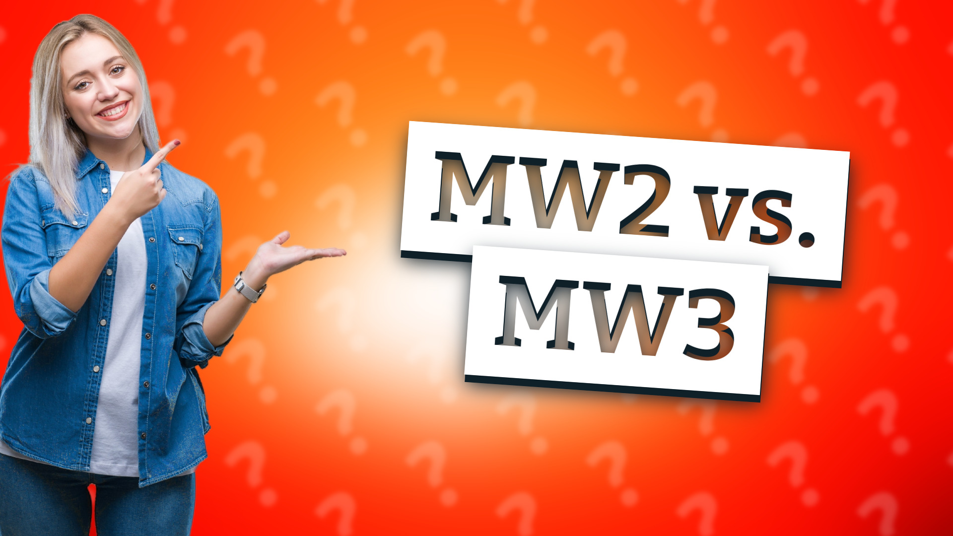 MW2 vs. MW3