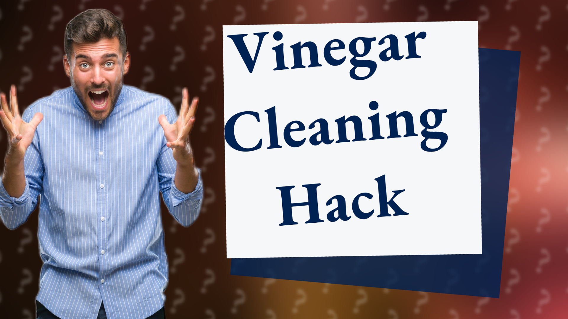 Vinegar Cleaning Hack
