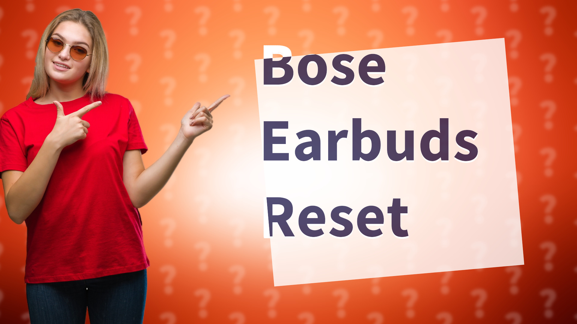 Bose Earbuds Reset